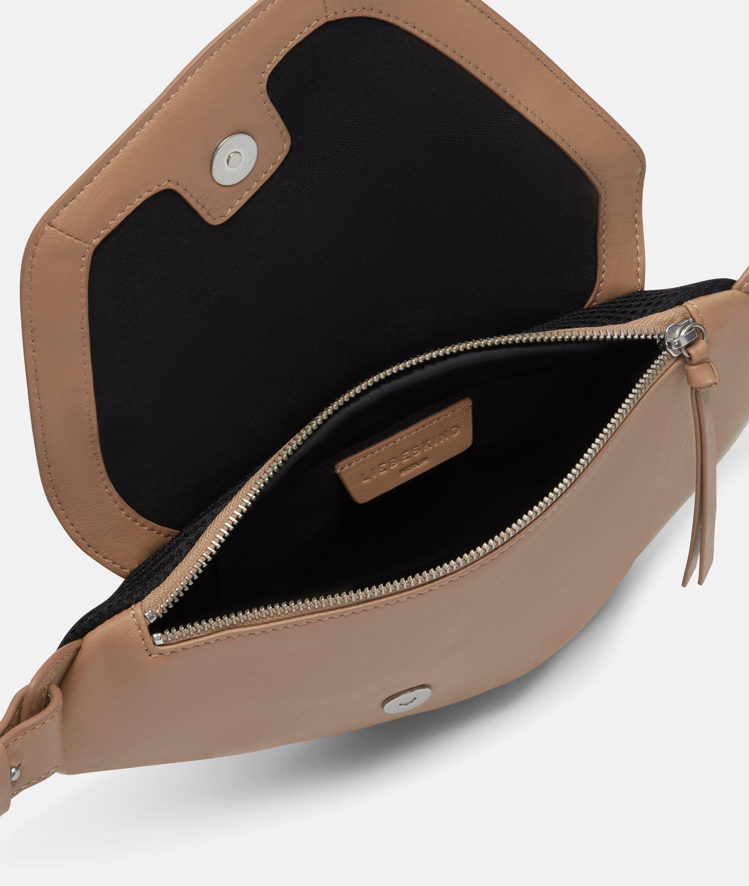 Crossbody S in bruin & zwart