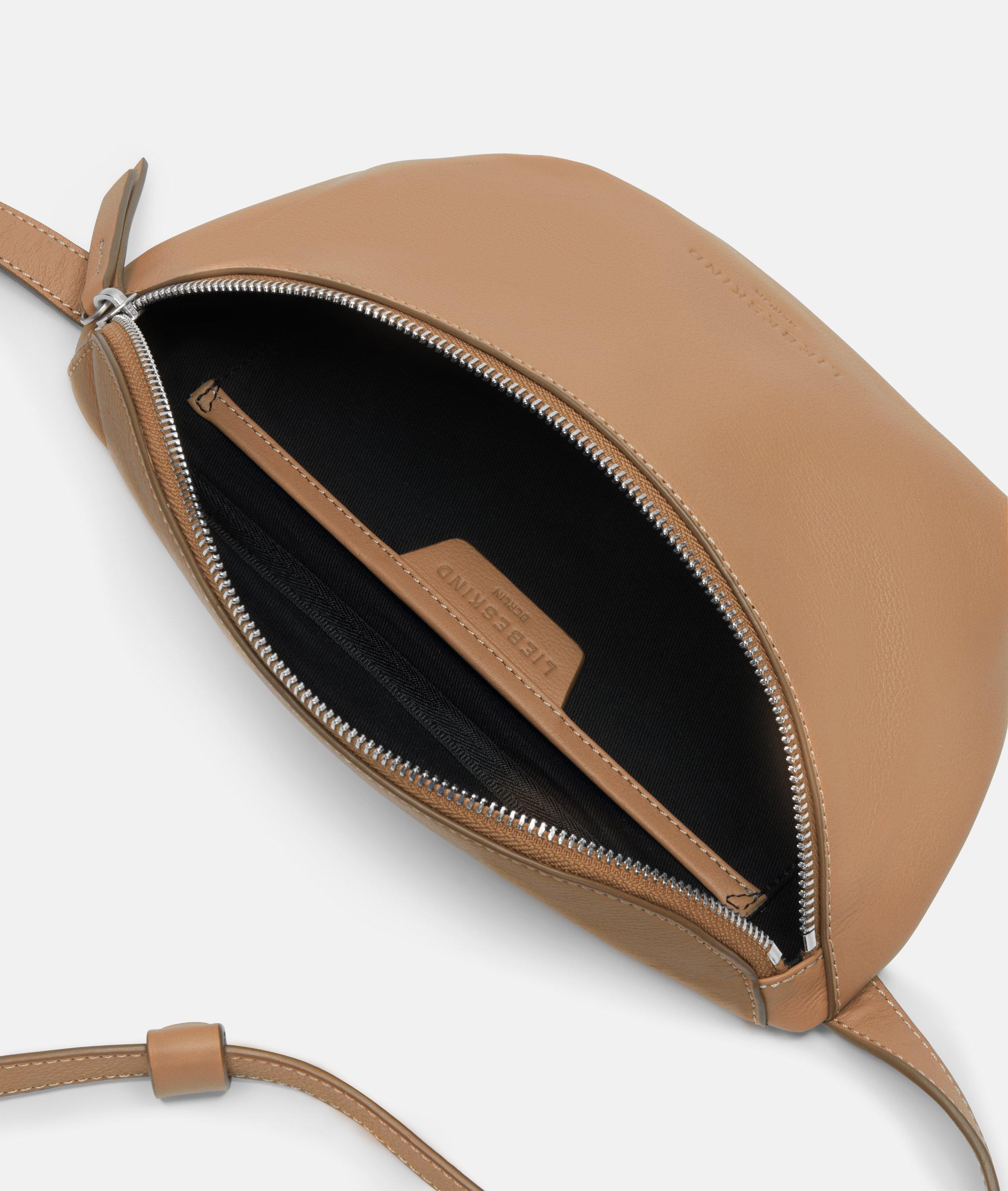 Belt-Bag in brown, black, white & blue