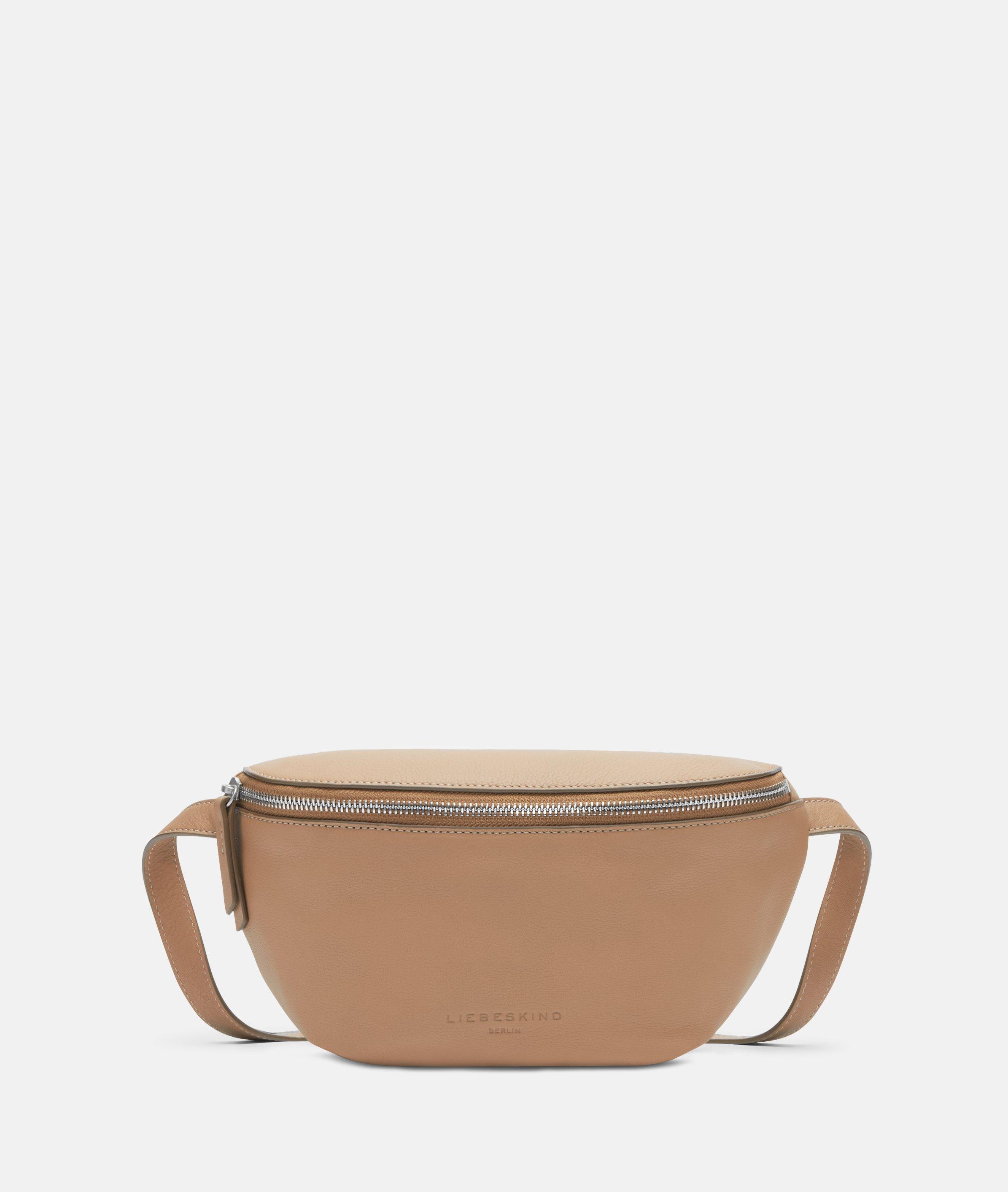 Belt-Bag in brown, black, white & blue