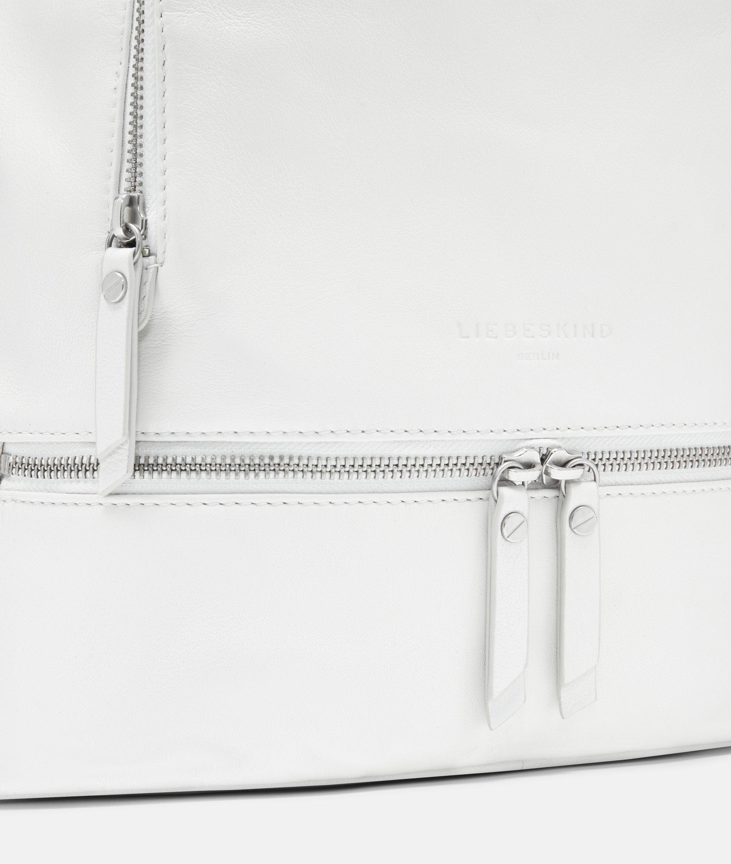 Alita Backpack M in weiß & schwarz