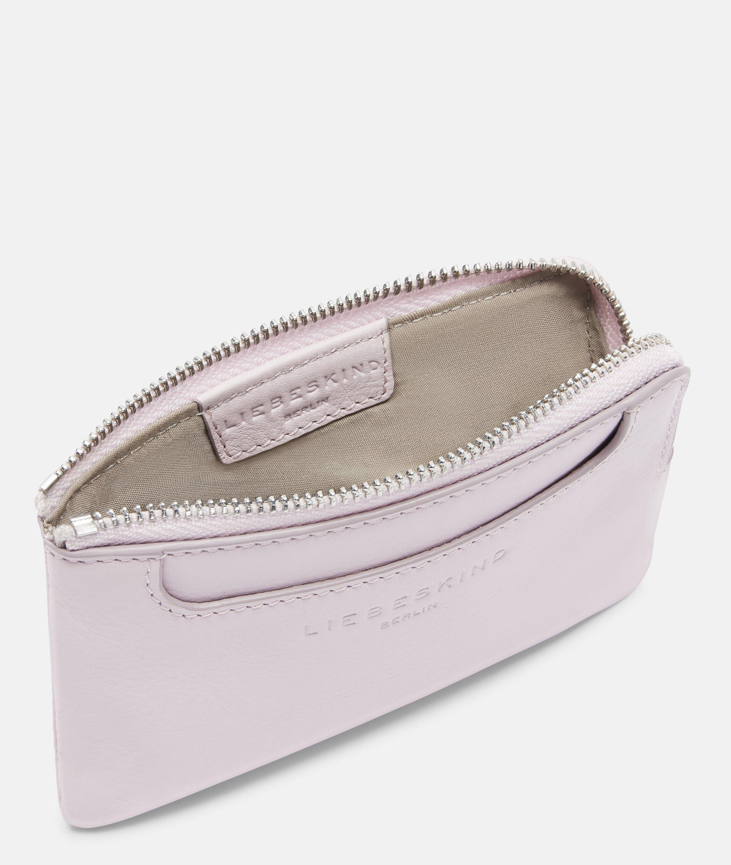 Portefeuille Matti XS en rose, bleu, blanc, noir, rose & brun