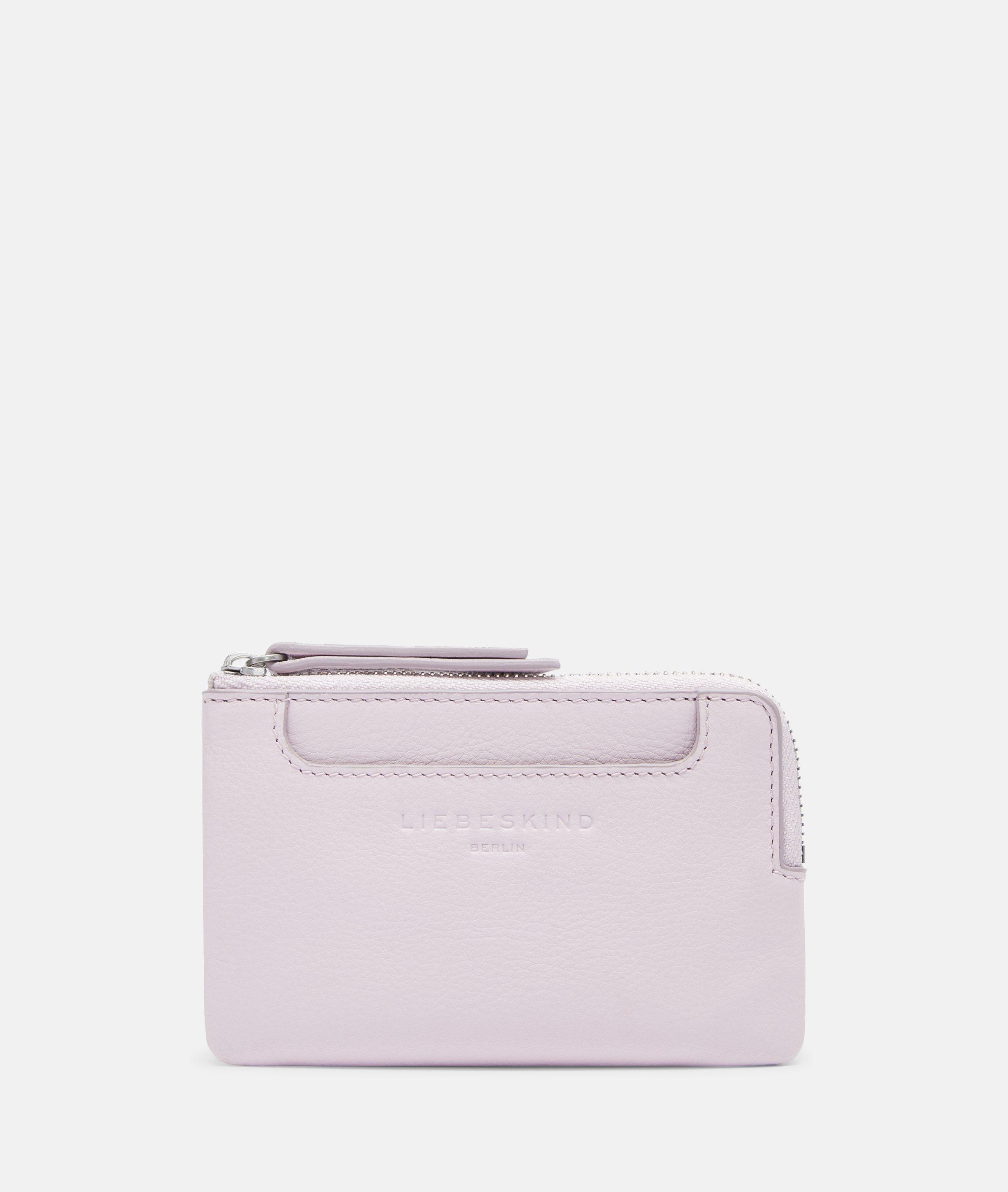 Portefeuille Matti XS en rose, bleu, blanc, noir, rose & brun