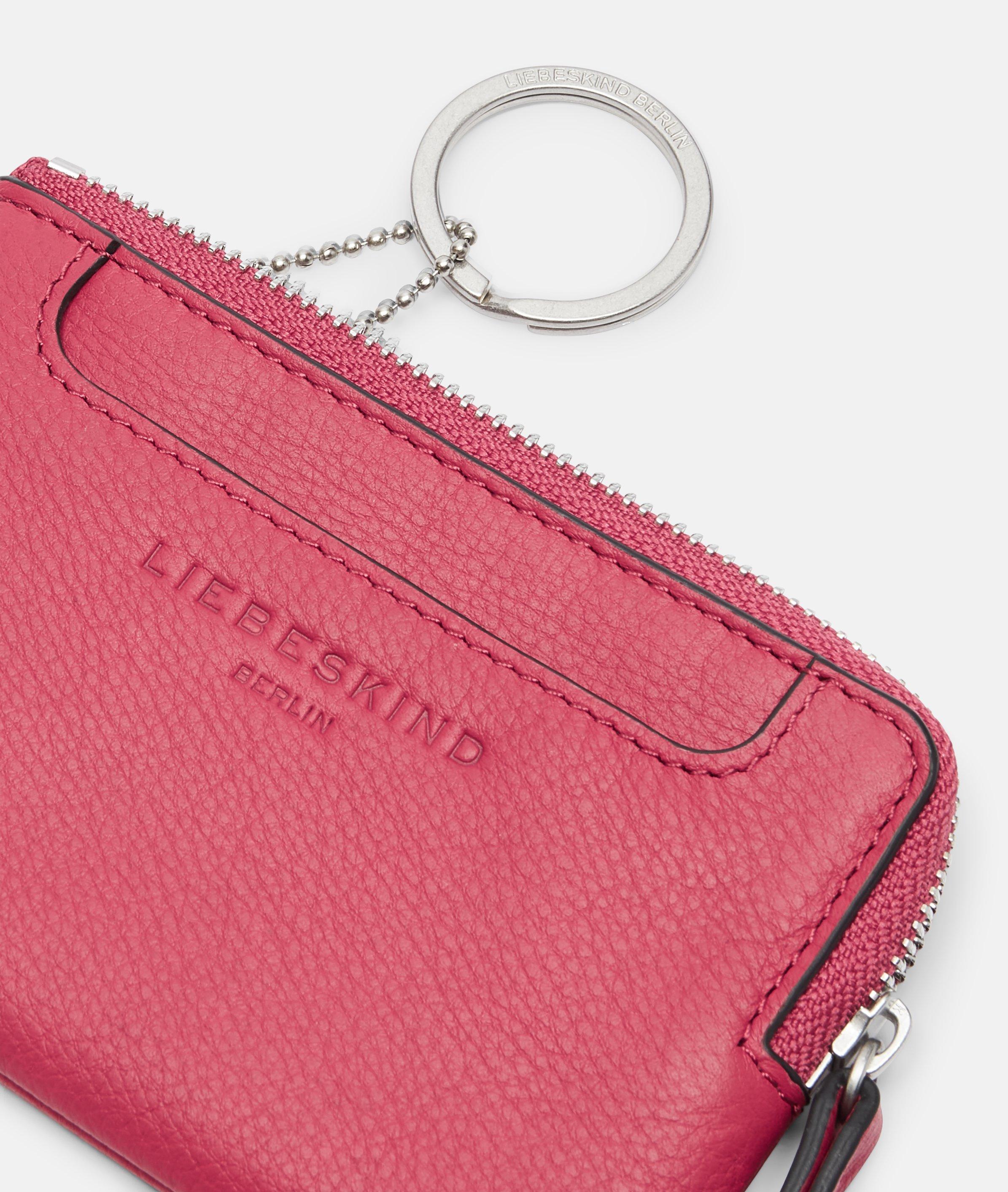 Matti portemonnee XS in roze, roze, blauw, wit, zwart & bruin