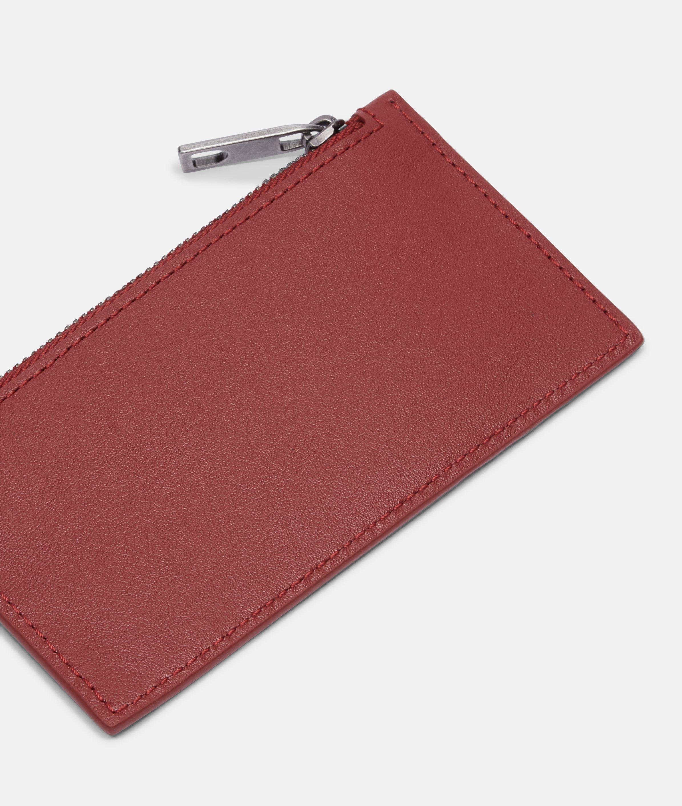 Portemonnee XS in rood, beige, zwart, grijs, blauw & bruin