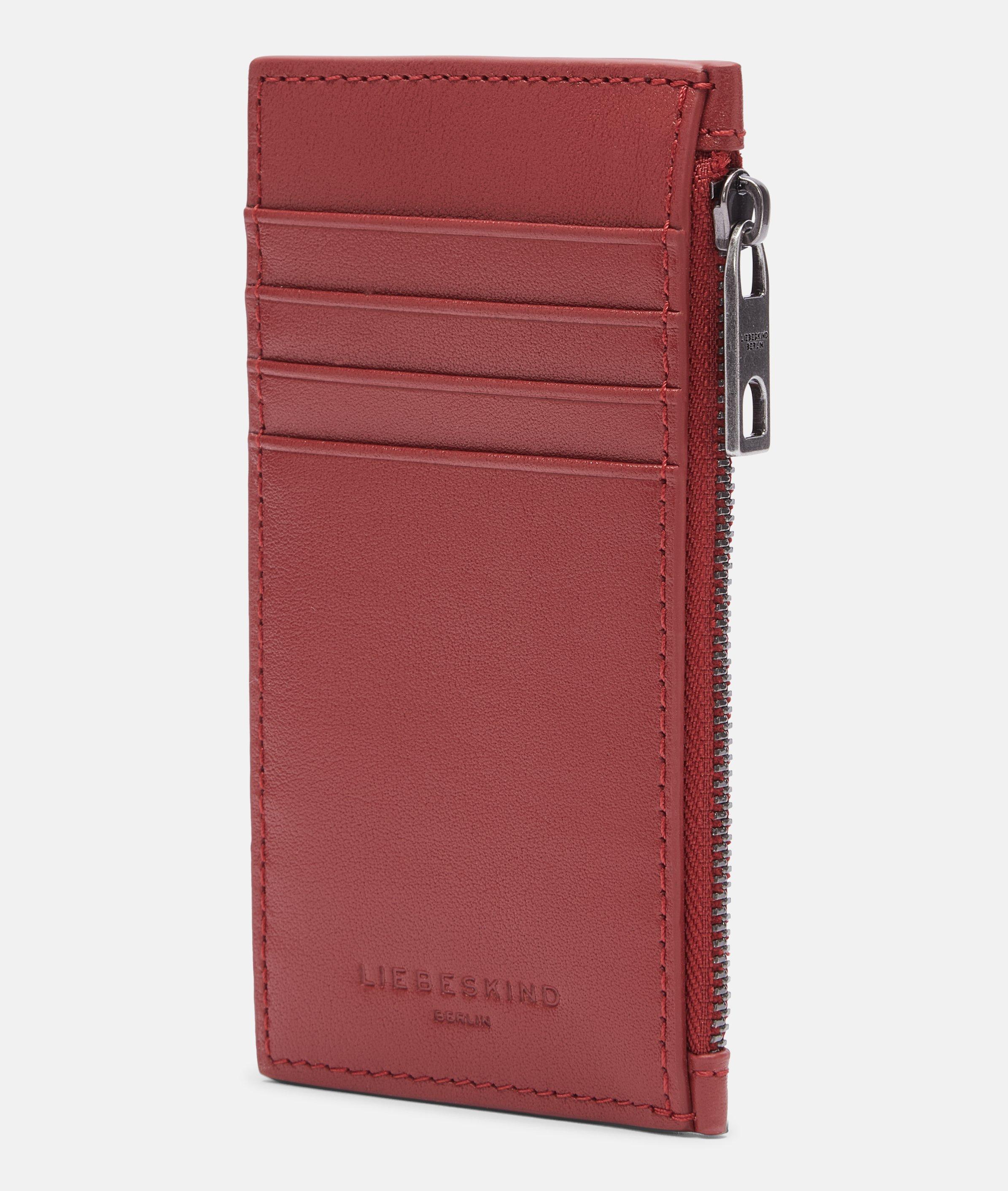 Portemonnee XS in rood, beige, zwart, grijs, blauw & bruin