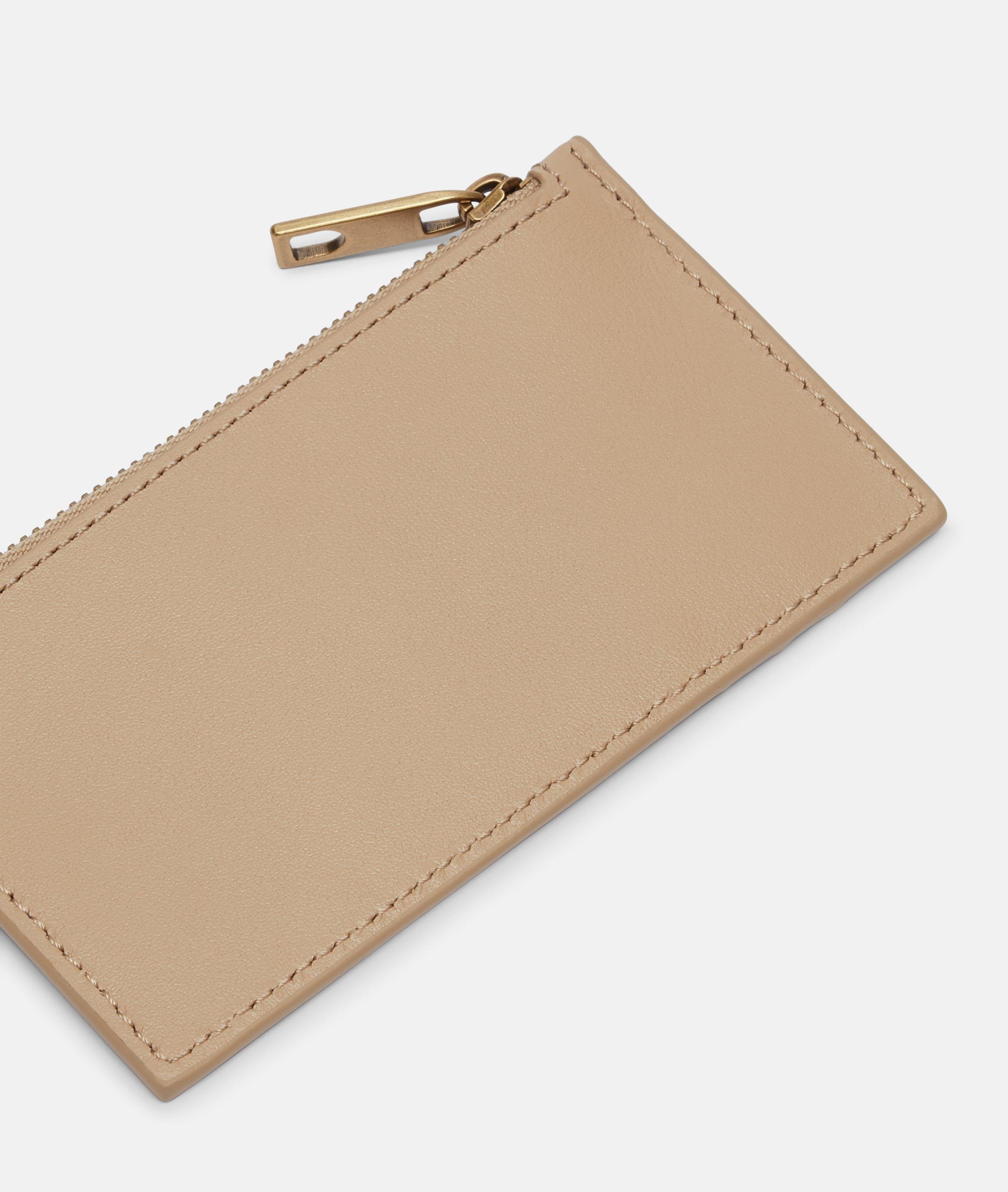 Geldbörse XS in beige, rot, schwarz, grau, blau & braun