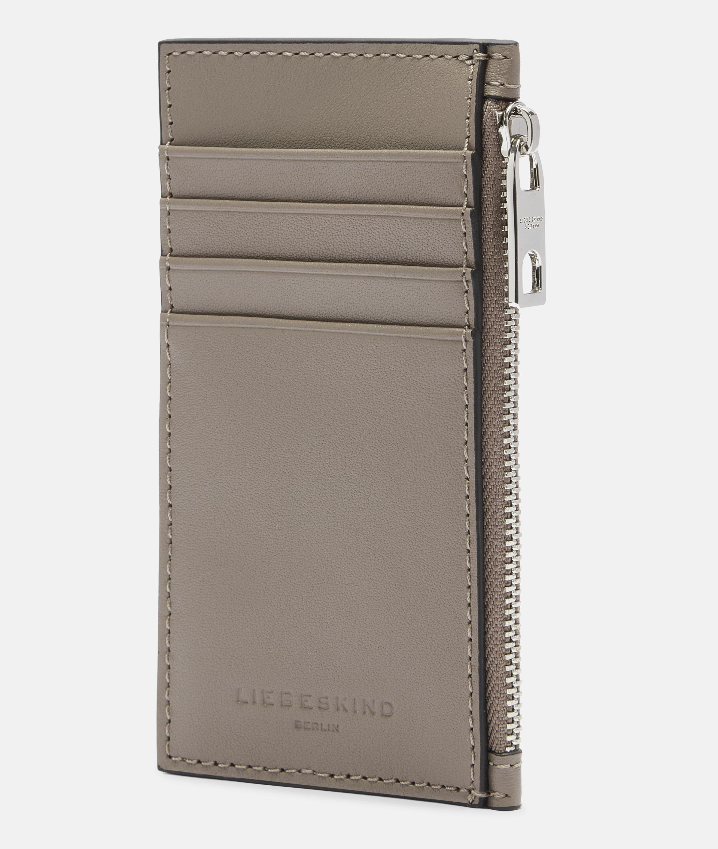 Portemonnee XS in grijs, rood, beige, zwart, blauw & bruin