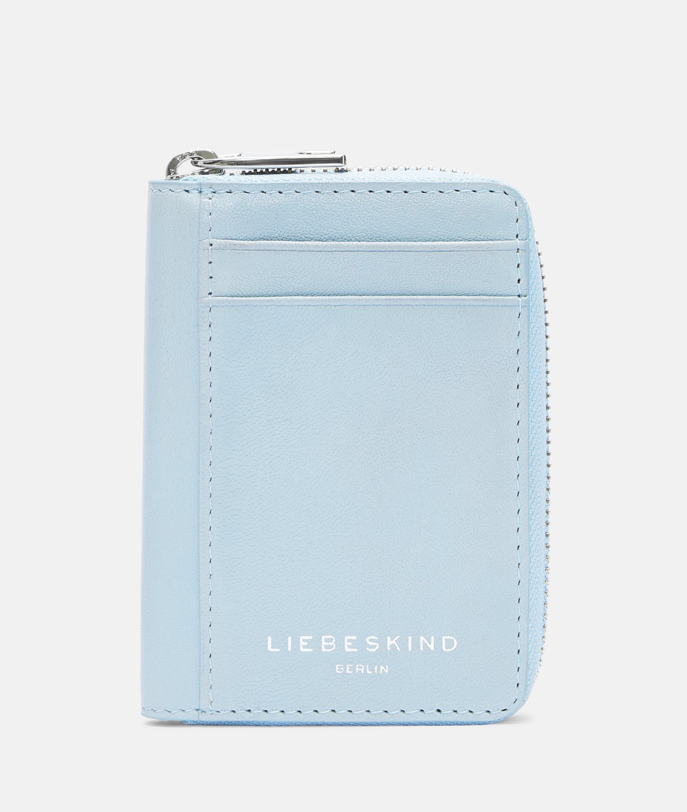 Eliza portemonnee S in blauw, rood, zwart, bruin, grijs, crème, roze & beige