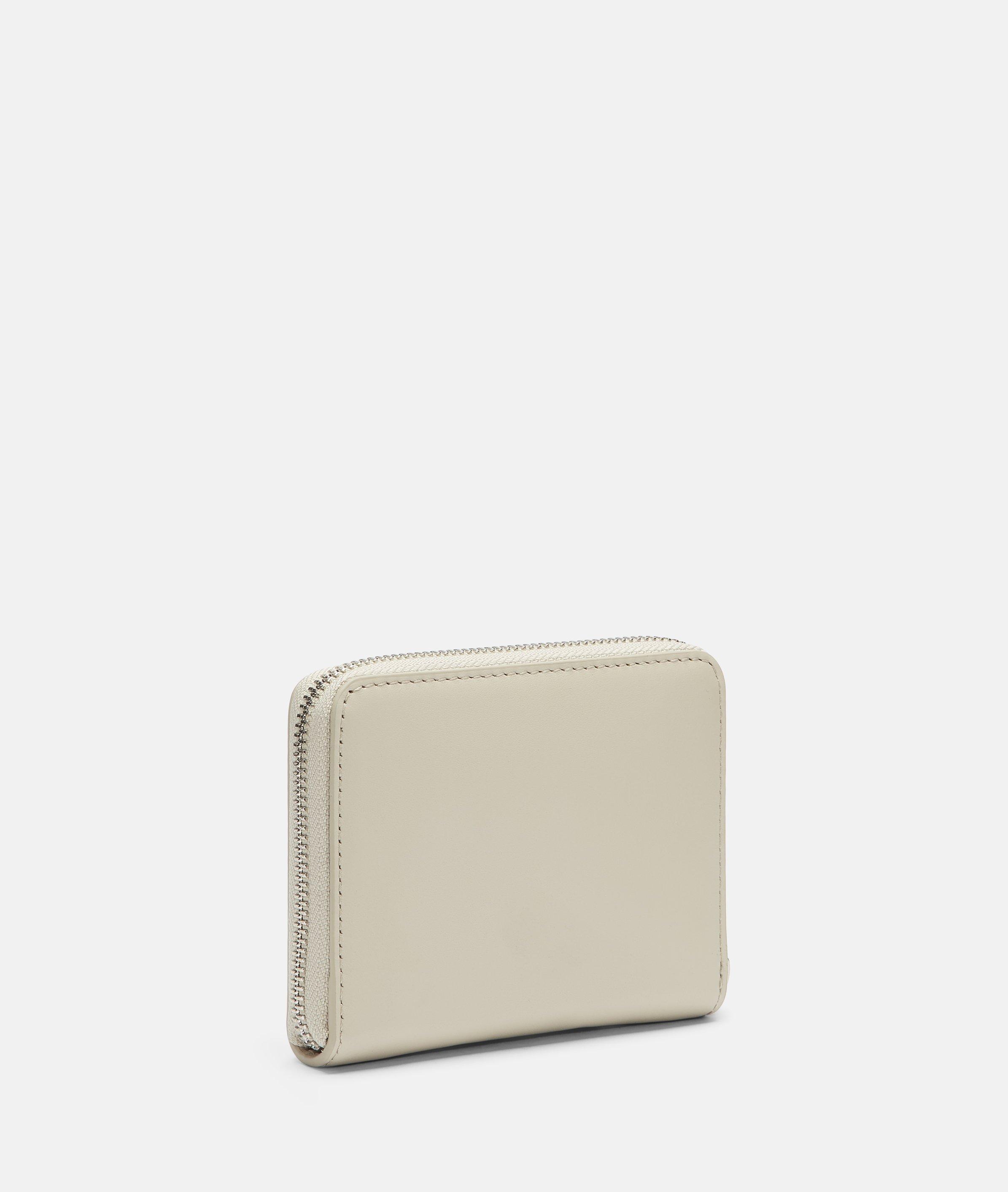 Conny Geldbörse M in creme, beige, schwarz, blau, braun & grau