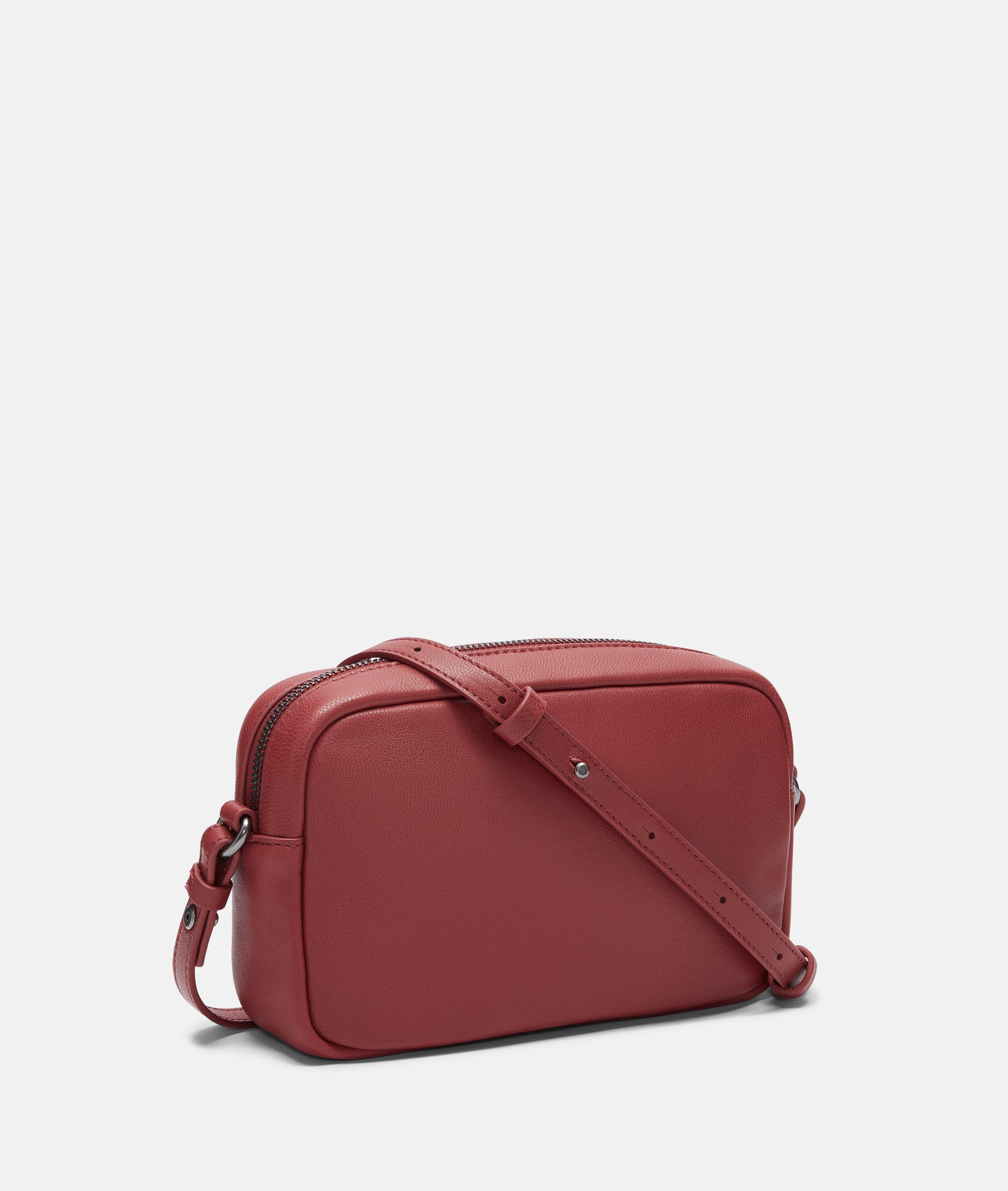 Thumbnail - Liebeskind Berlin - Kleine Camera Bag aus weichem Leder -  rot