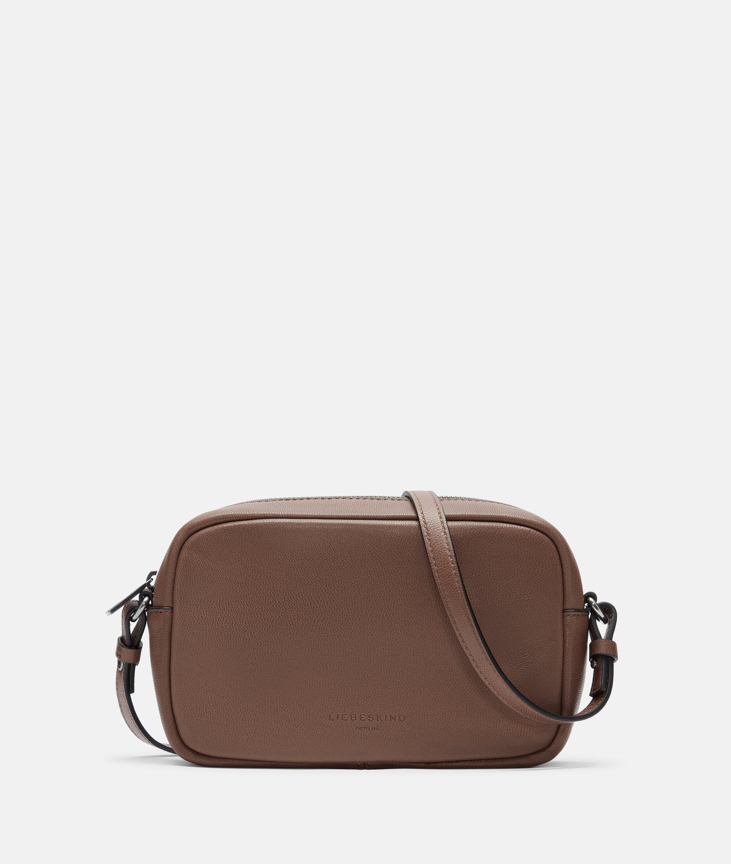 Liebeskind Berlin - Kleine Camera Bag aus weichem Leder -  braun