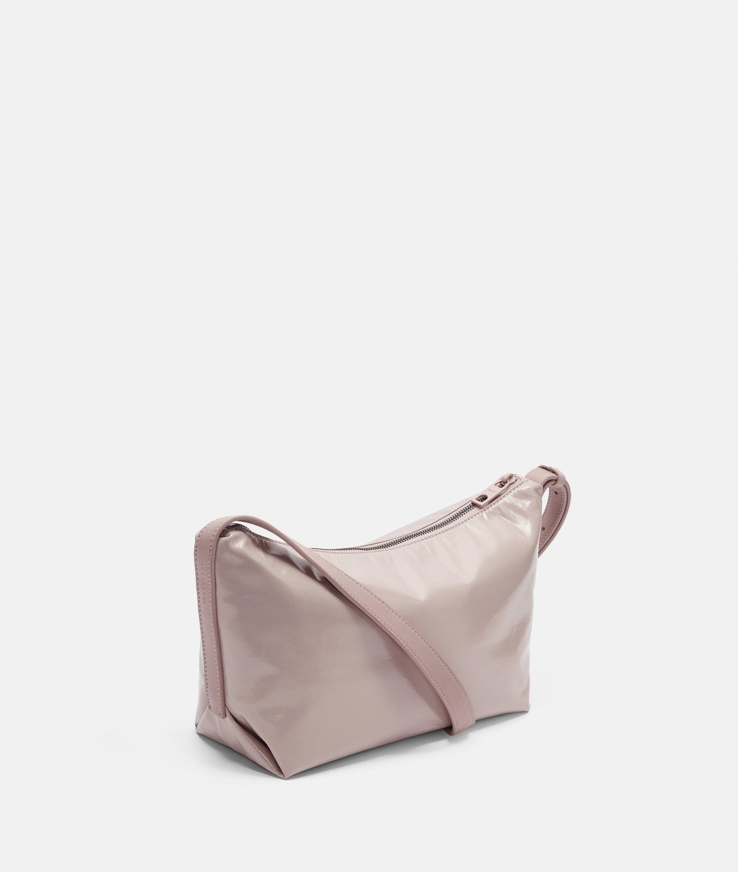 Elvira Crossbody M in pink, beige & schwarz