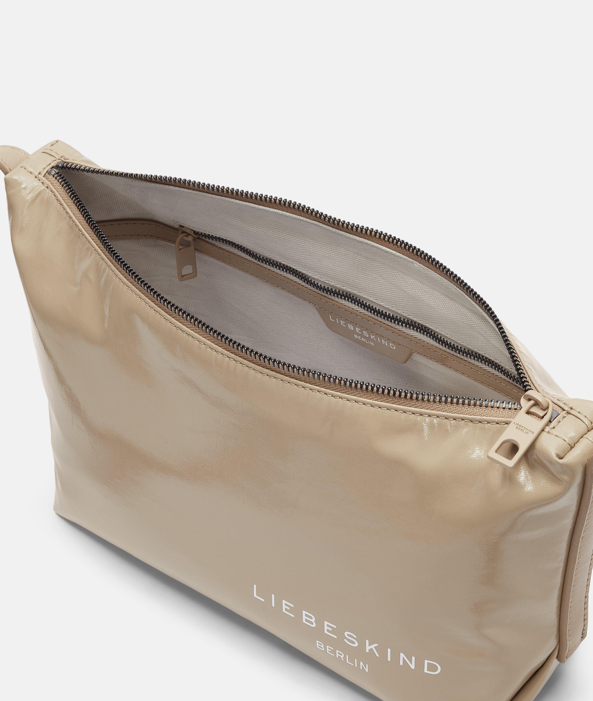 Elvira Crossbody M in beige, roze & zwart