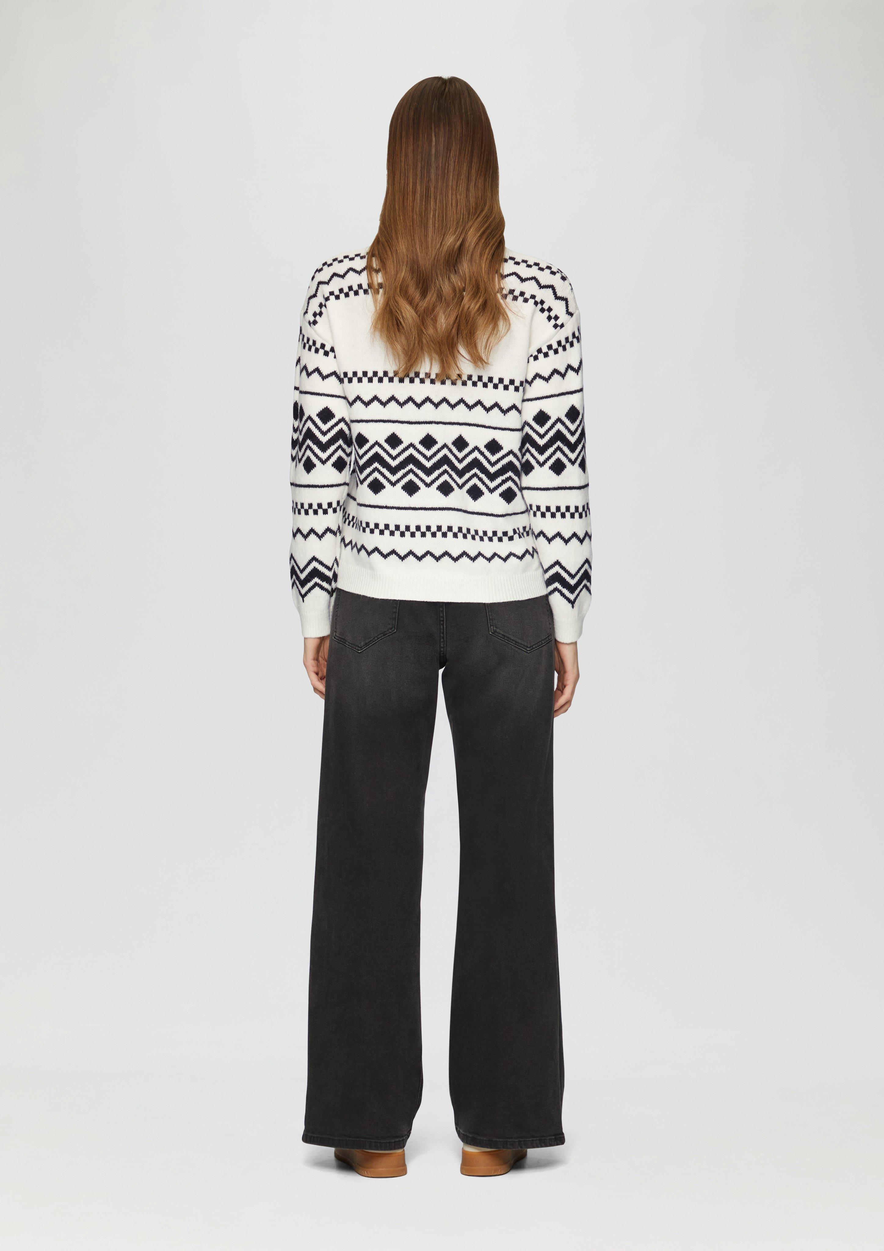 Strickpullover in 99X1 & 25X1