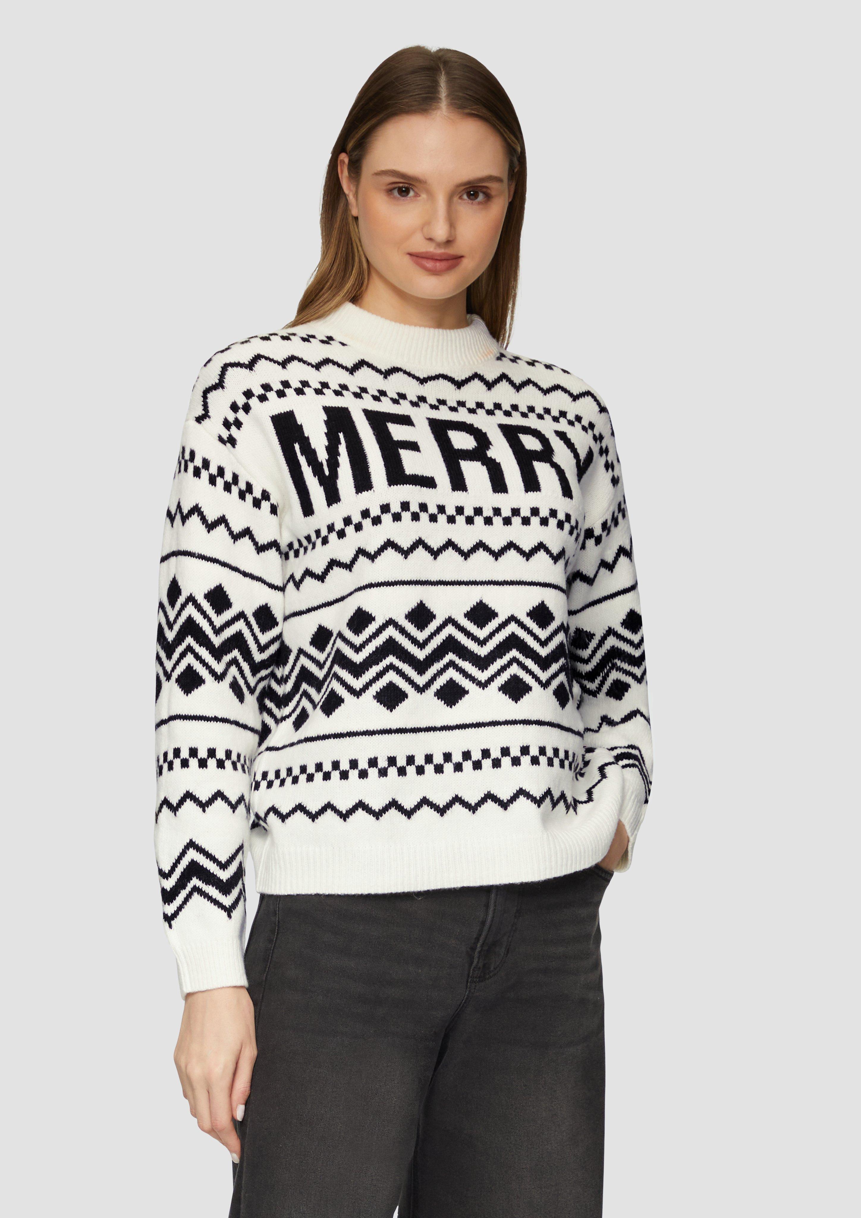 Strickpullover in 99X1 & 25X1