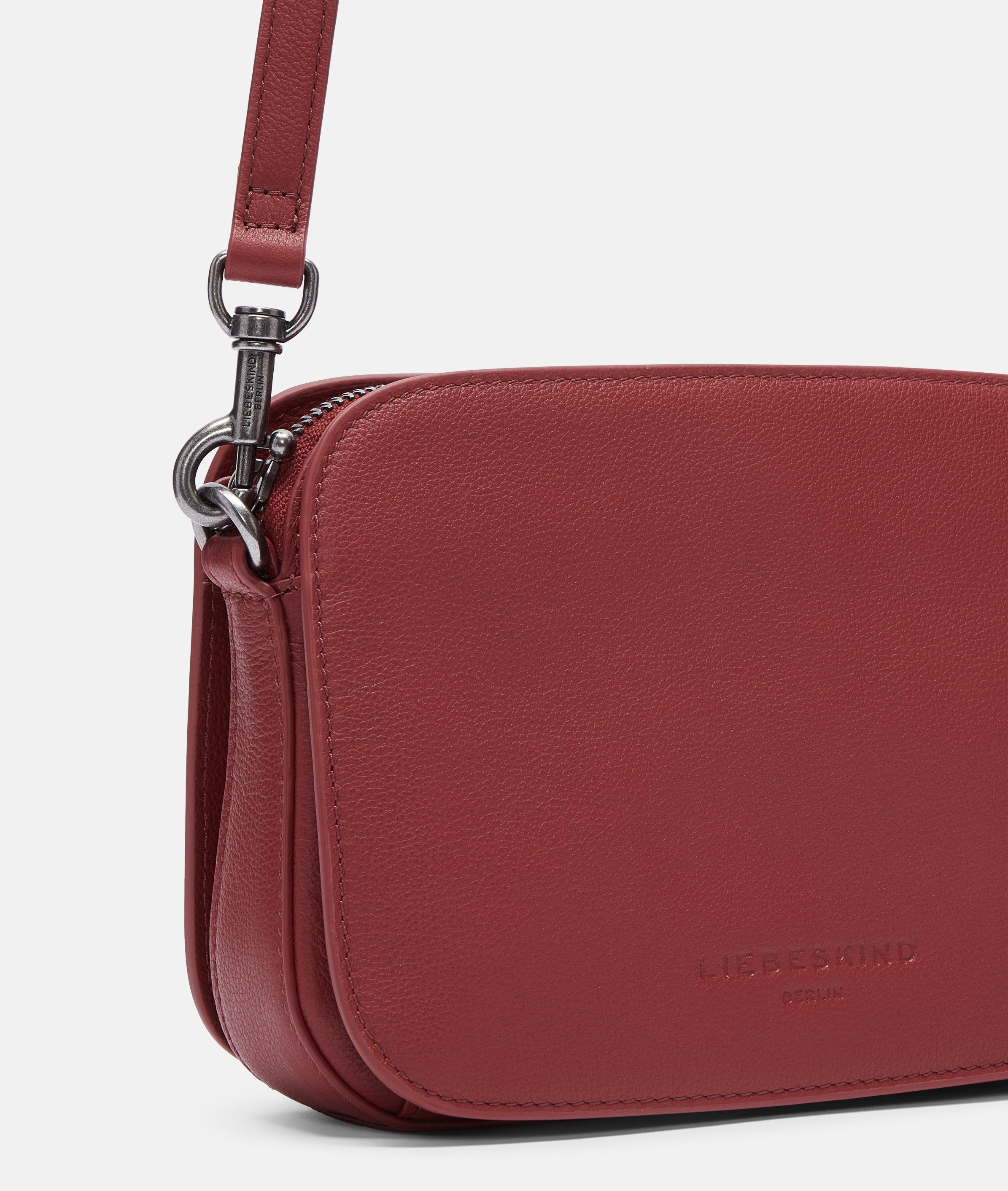 Crossbody in rood, bruin, blauw, crème, beige, roze & grijs