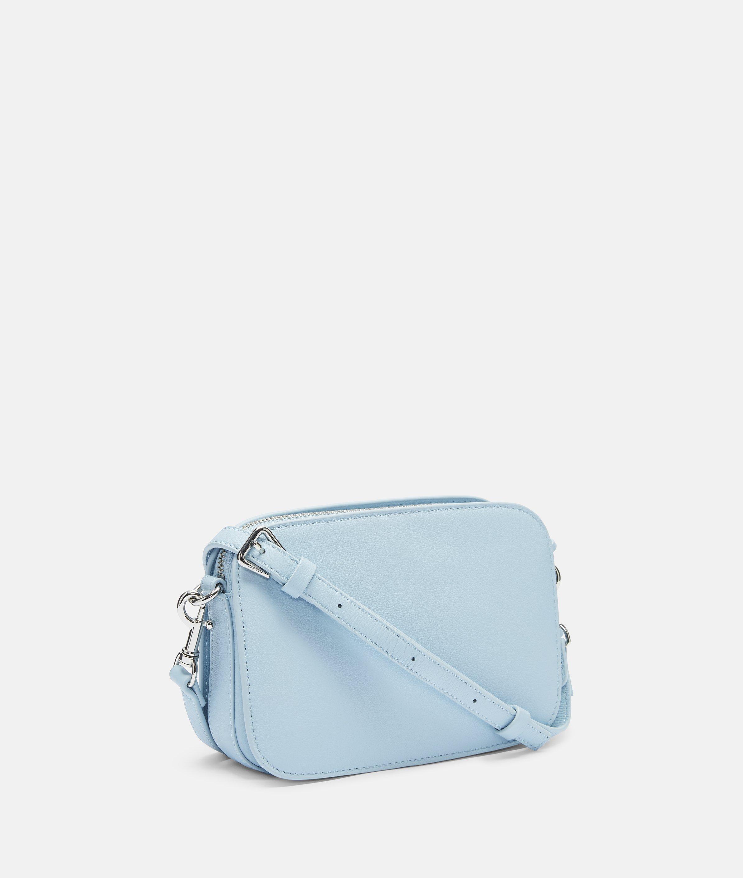 Crossbody in blauw, bruin, crème, rood, beige, roze & grijs