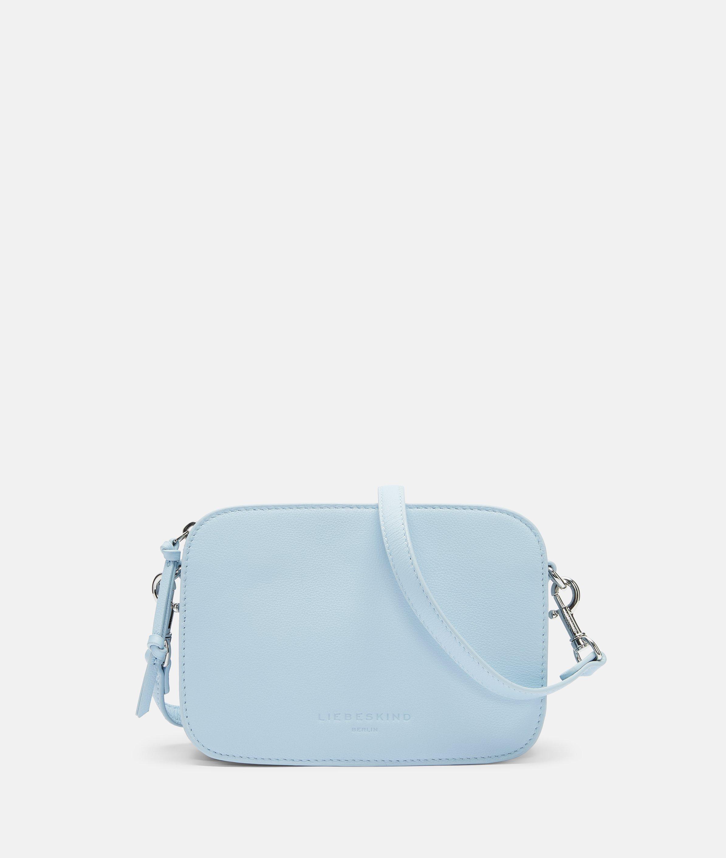 Crossbody in blauw, bruin, crème, rood, beige, roze & grijs