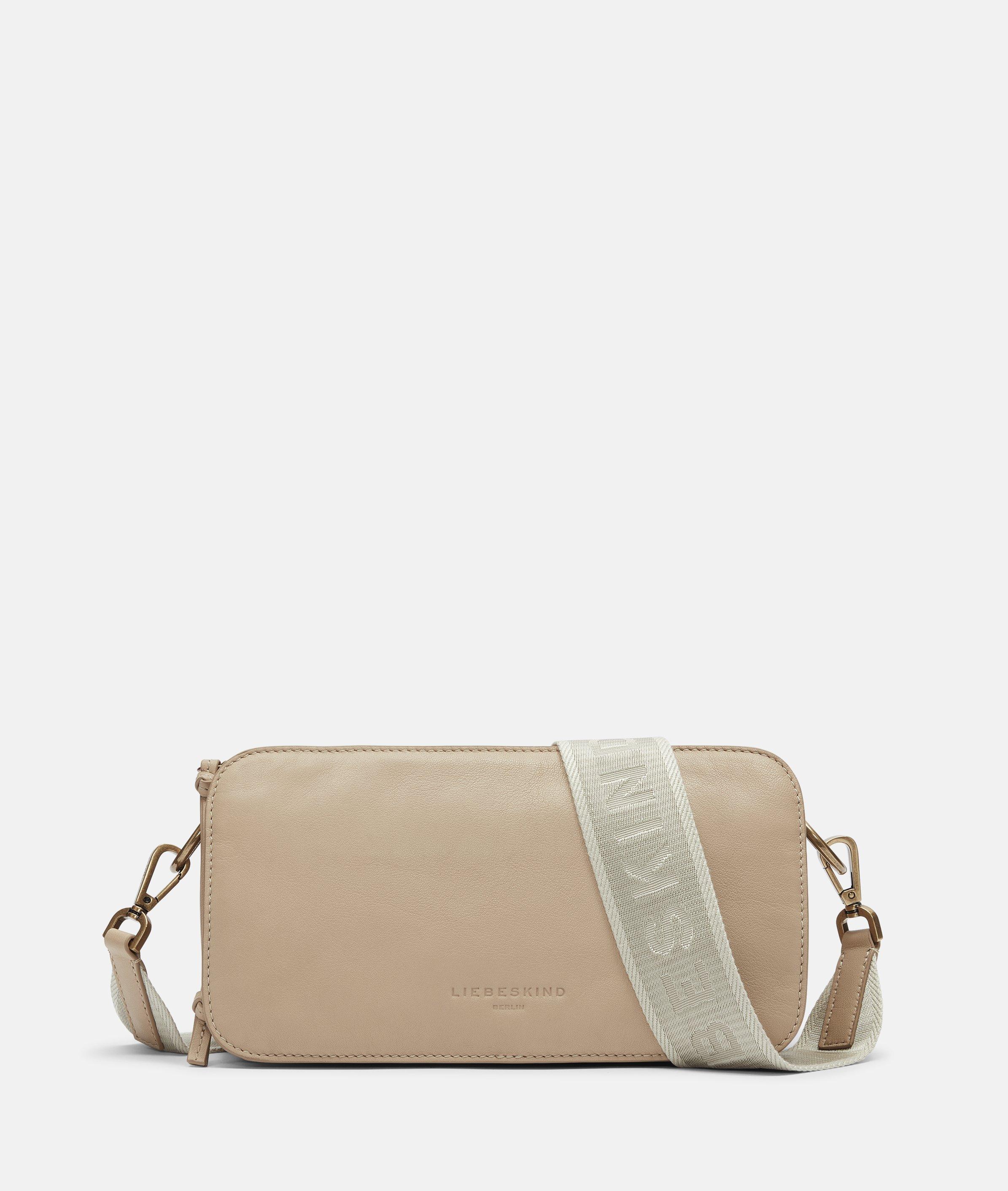Crossbody in beige, rood, roze, bruin, blauw & grijs