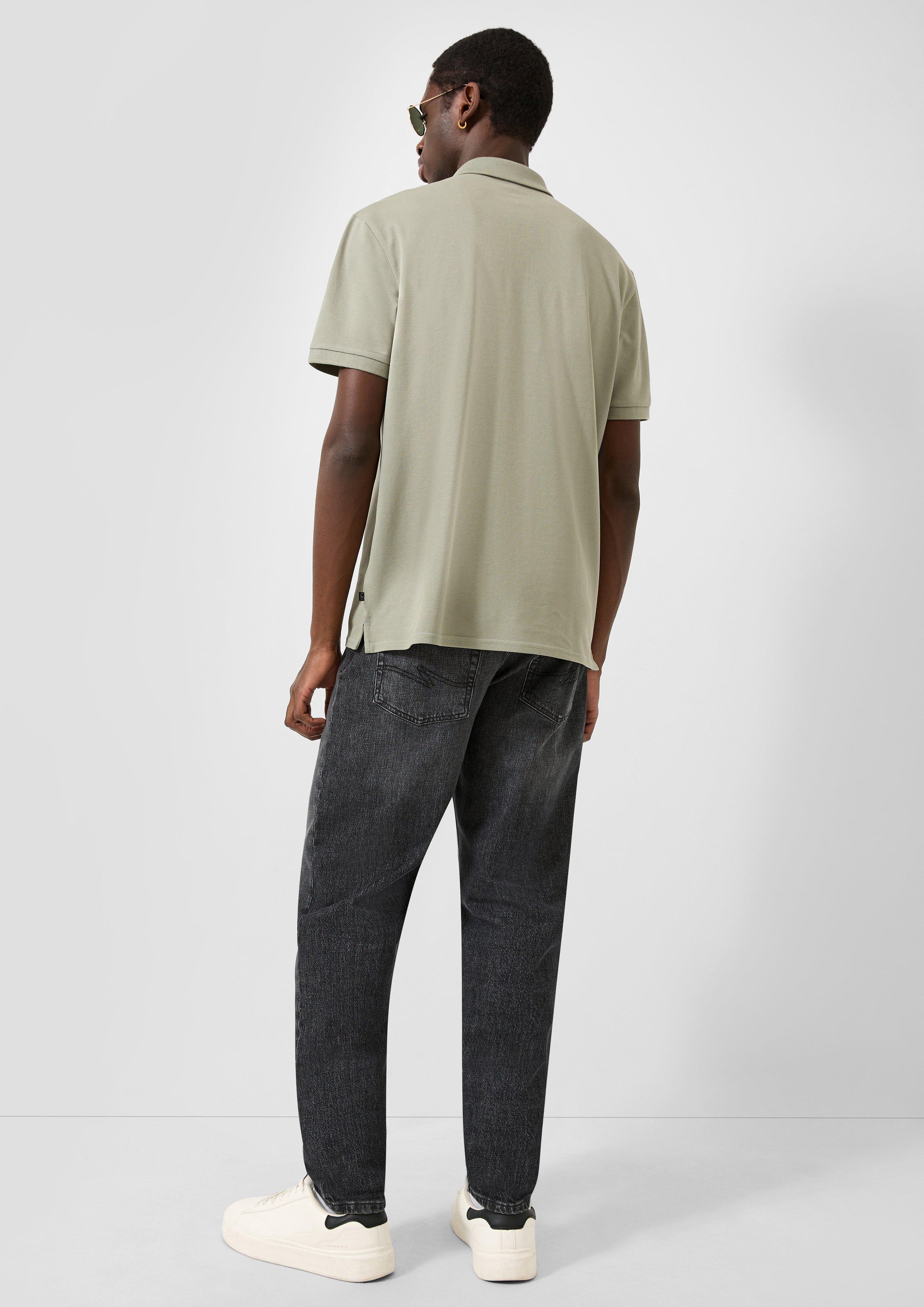 Hommes Polo en olive de QS