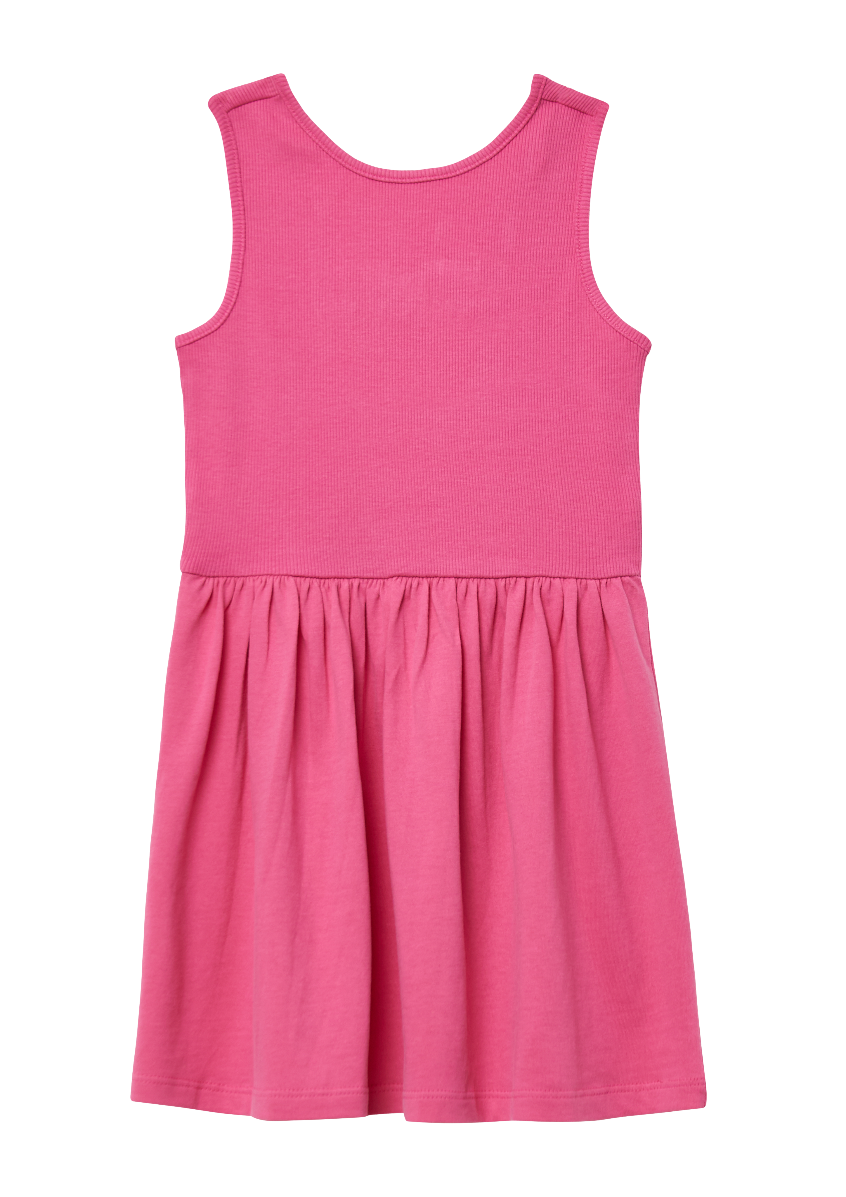 s.Oliver - Kurzes Kleid aus Baumwollmix mit Rücken-Detail, Kinder, Rosa