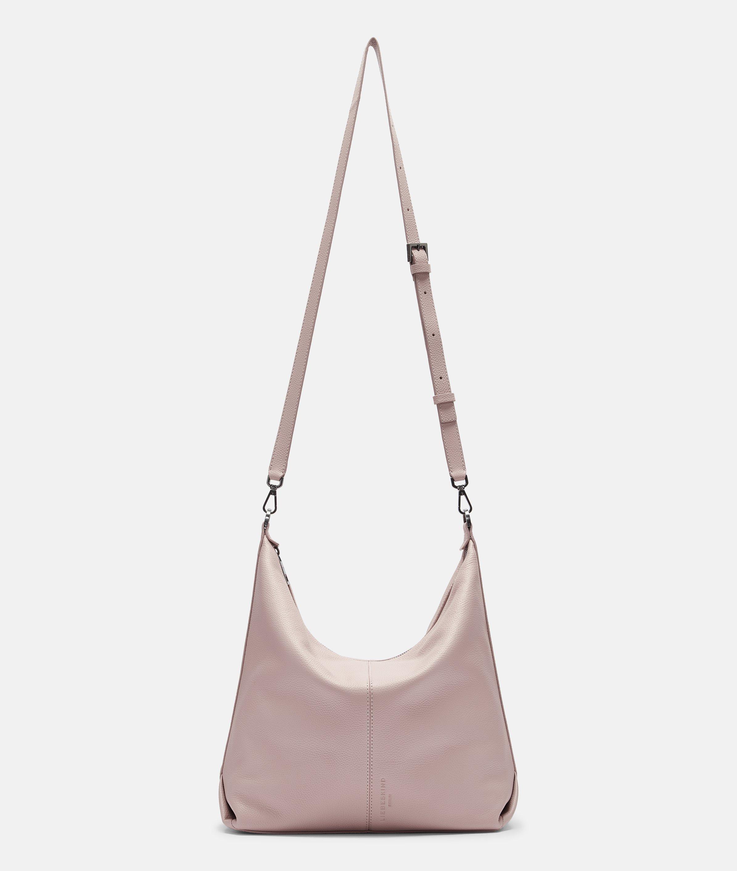Paris Hobo M in pink, cream, beige, red, black, grey & brown