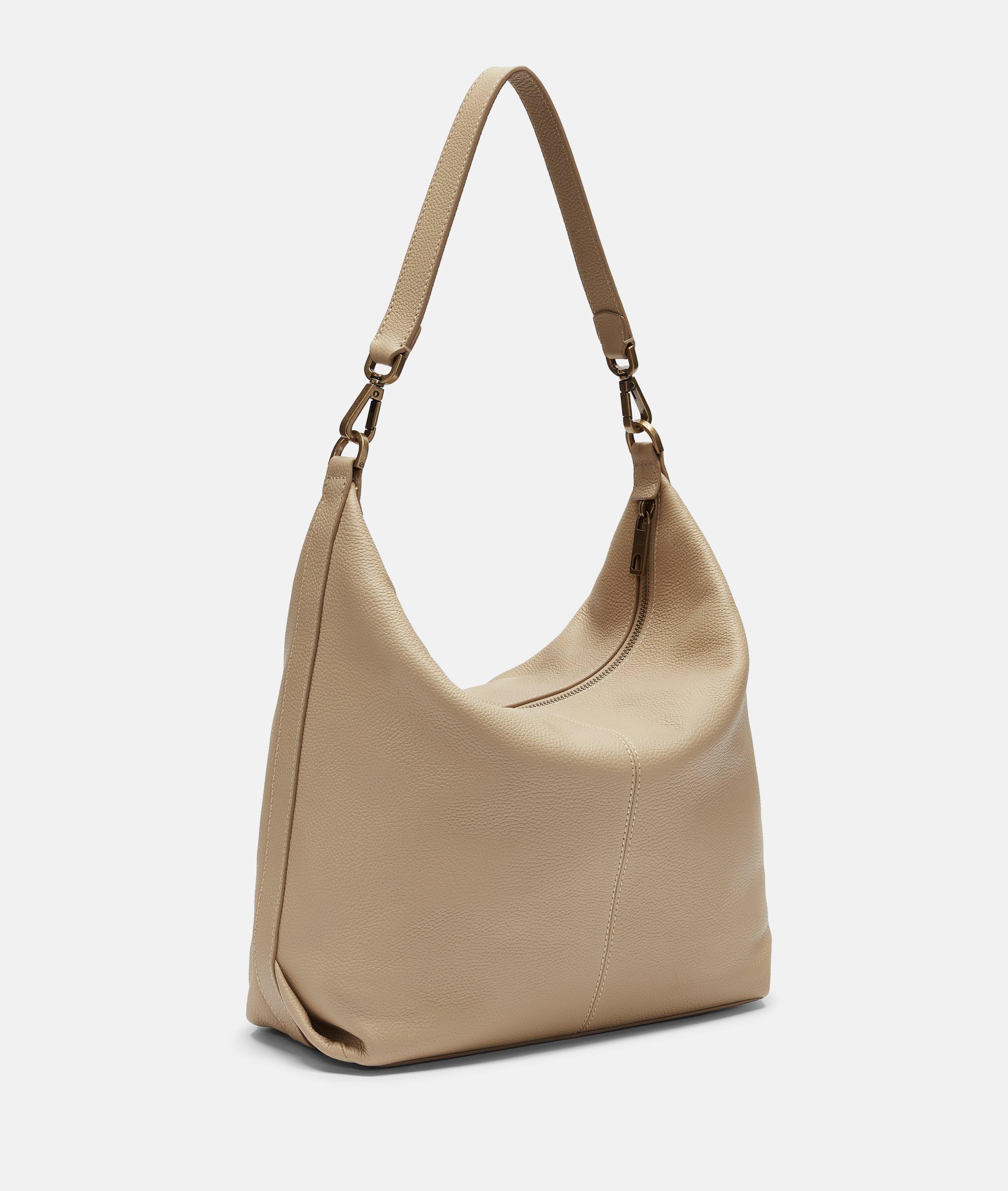 Paris Hobo M in beige, cream, pink, red, black, grey & brown