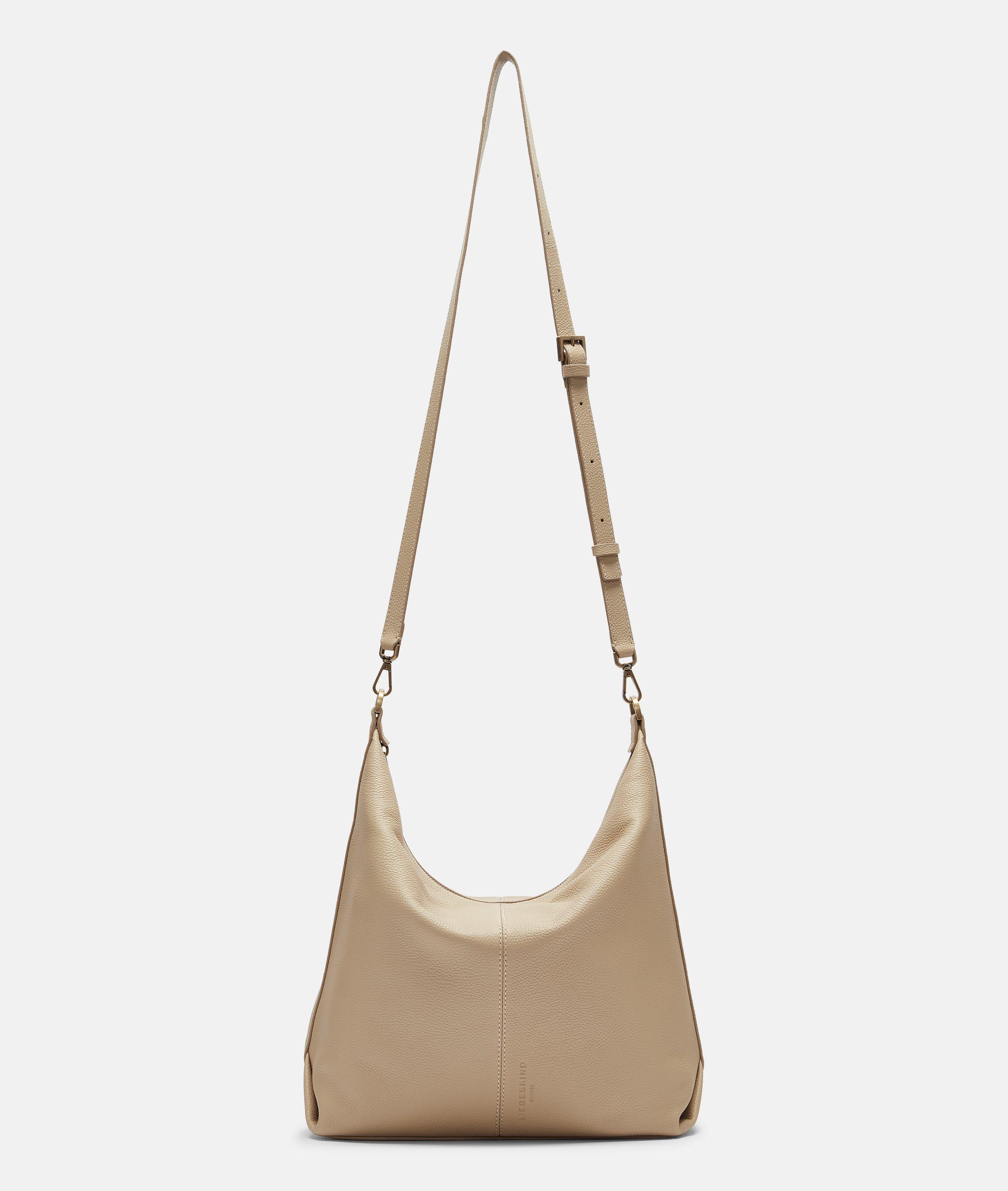 Paris Hobo M in beige, cream, pink, red, black, grey & brown