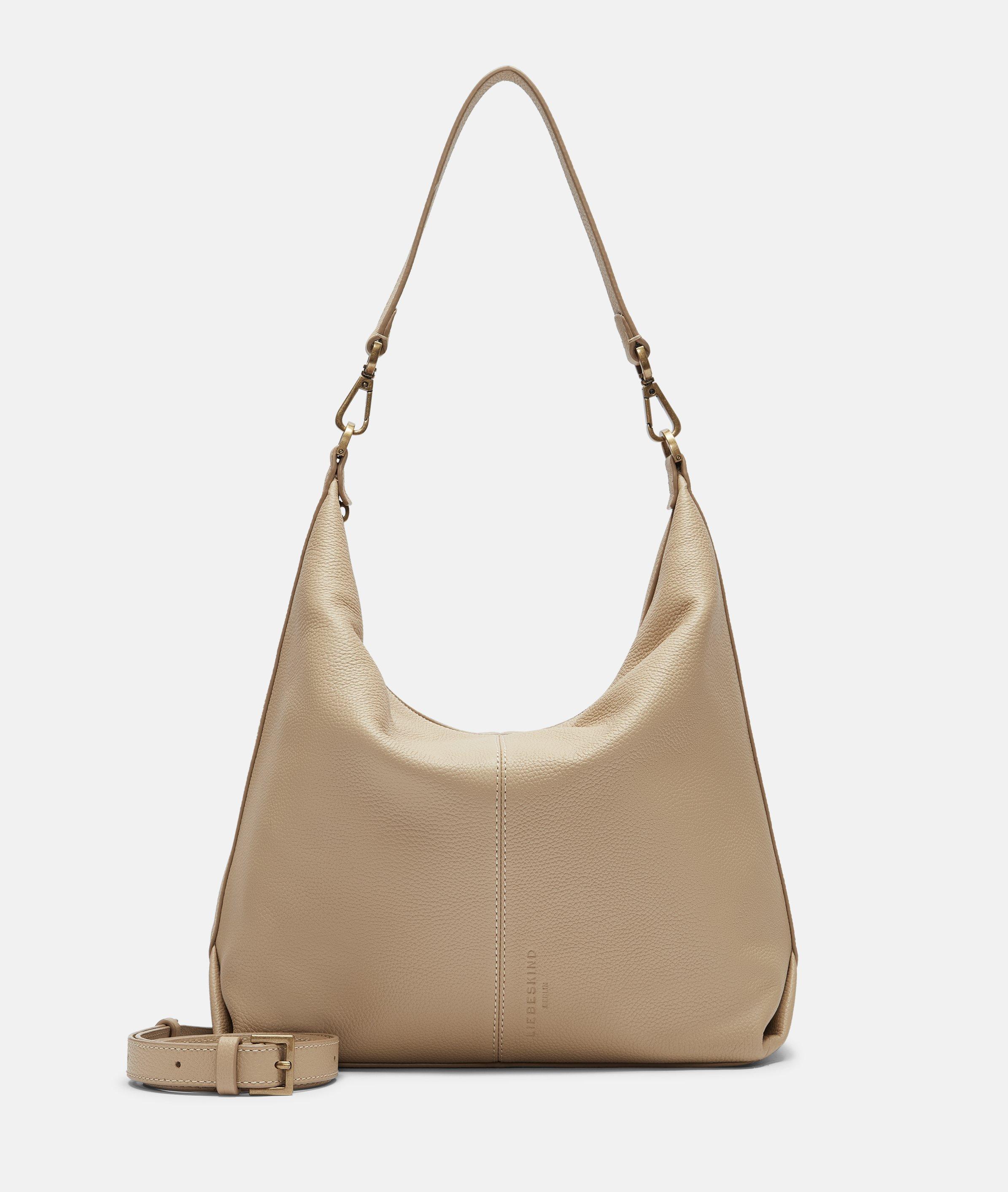 Paris Hobo M in beige, cream, pink, red, black, grey & brown