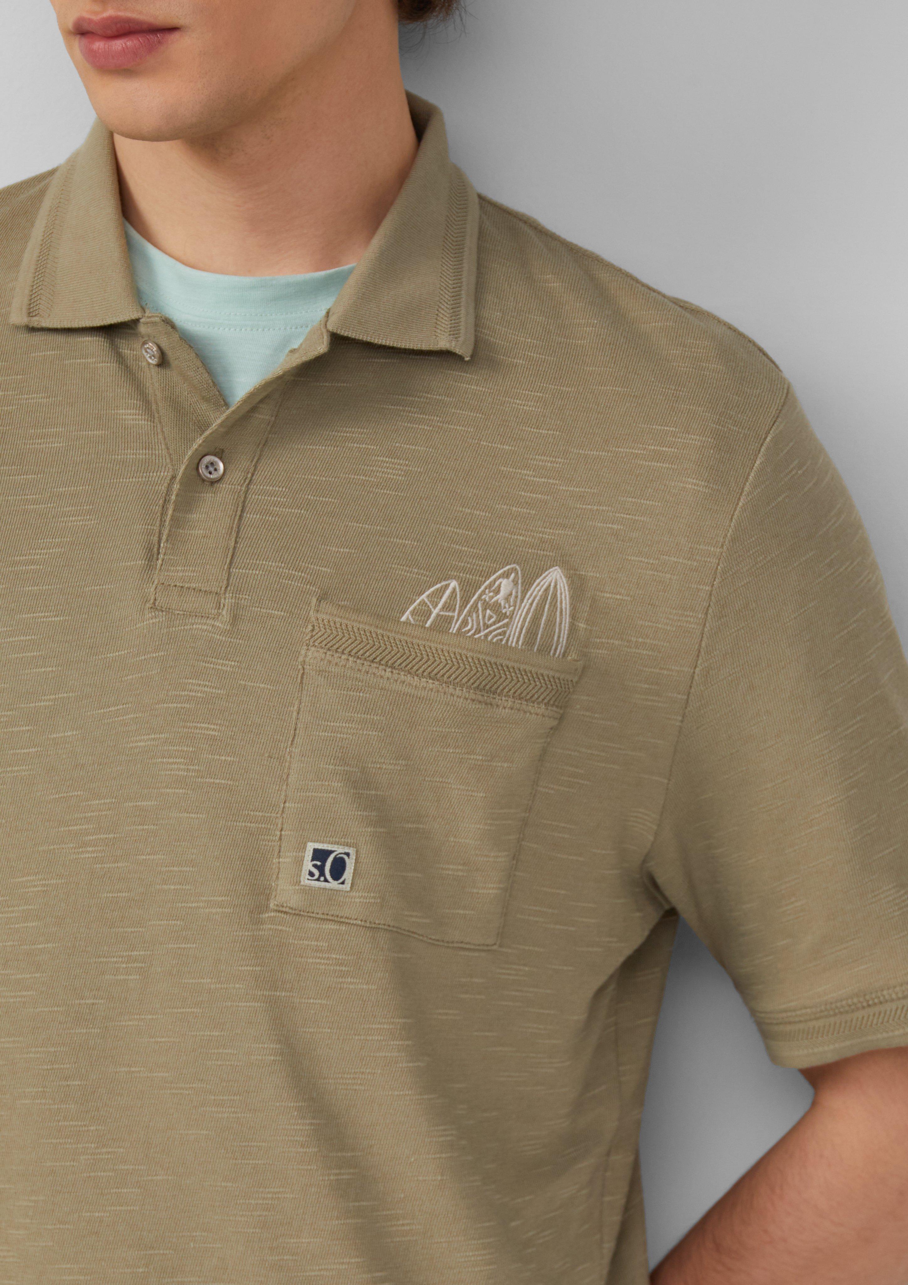 Polo-Shirt in 7880 & 5852