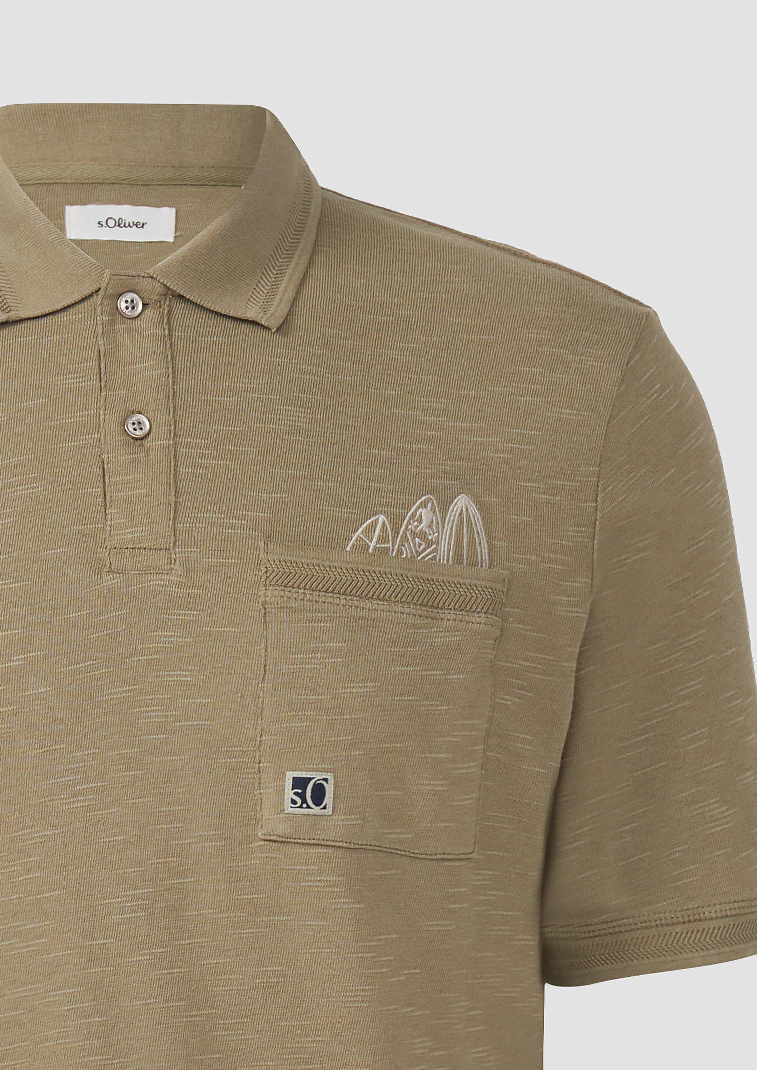 Polo-Shirt in 7880 & 5852