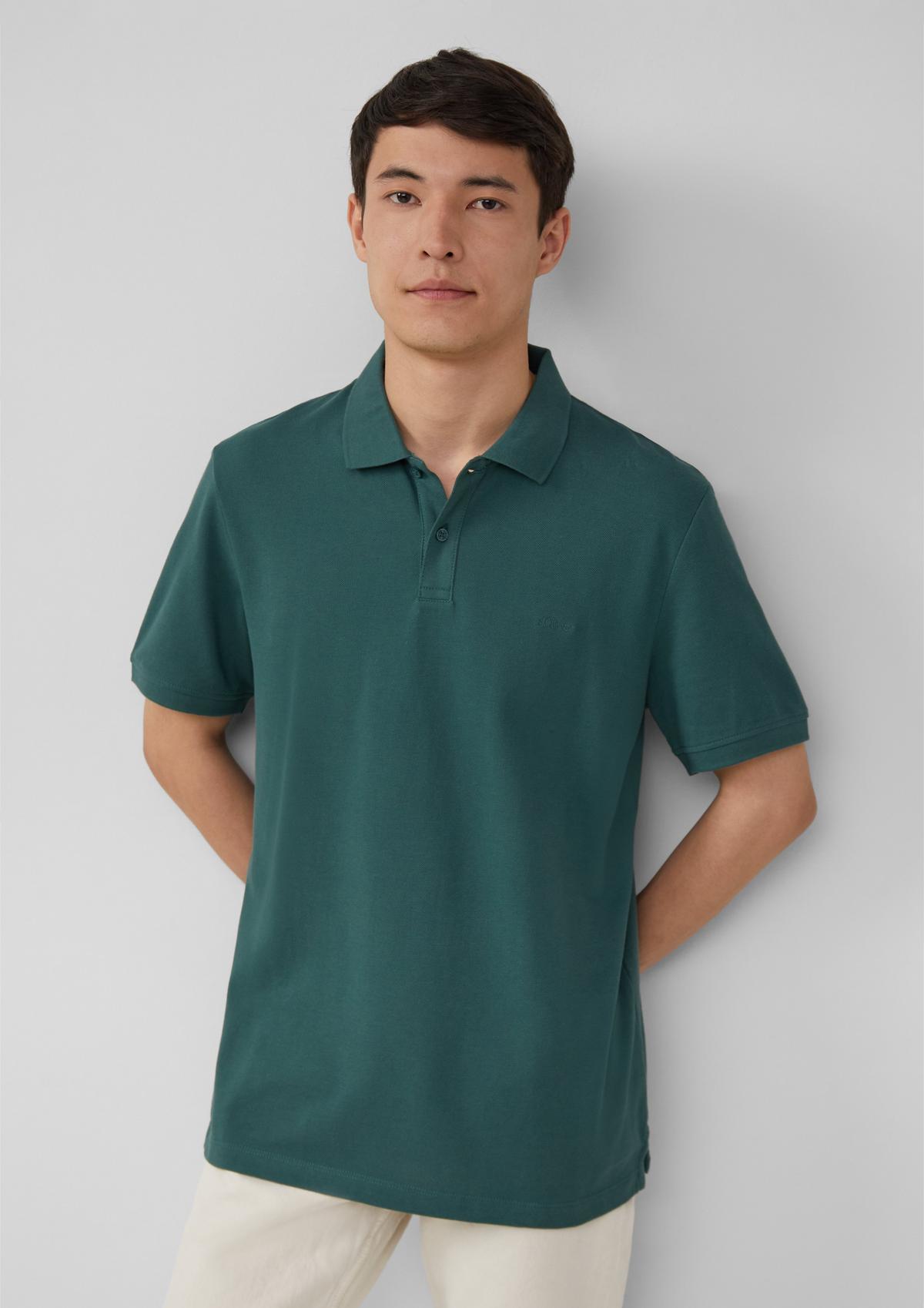 1 SWEDISH PIQUE SHORT SLEEVE POLO グリーン Buy Teal Regular Fit Short Sleeve Pique Polo Shirt from the