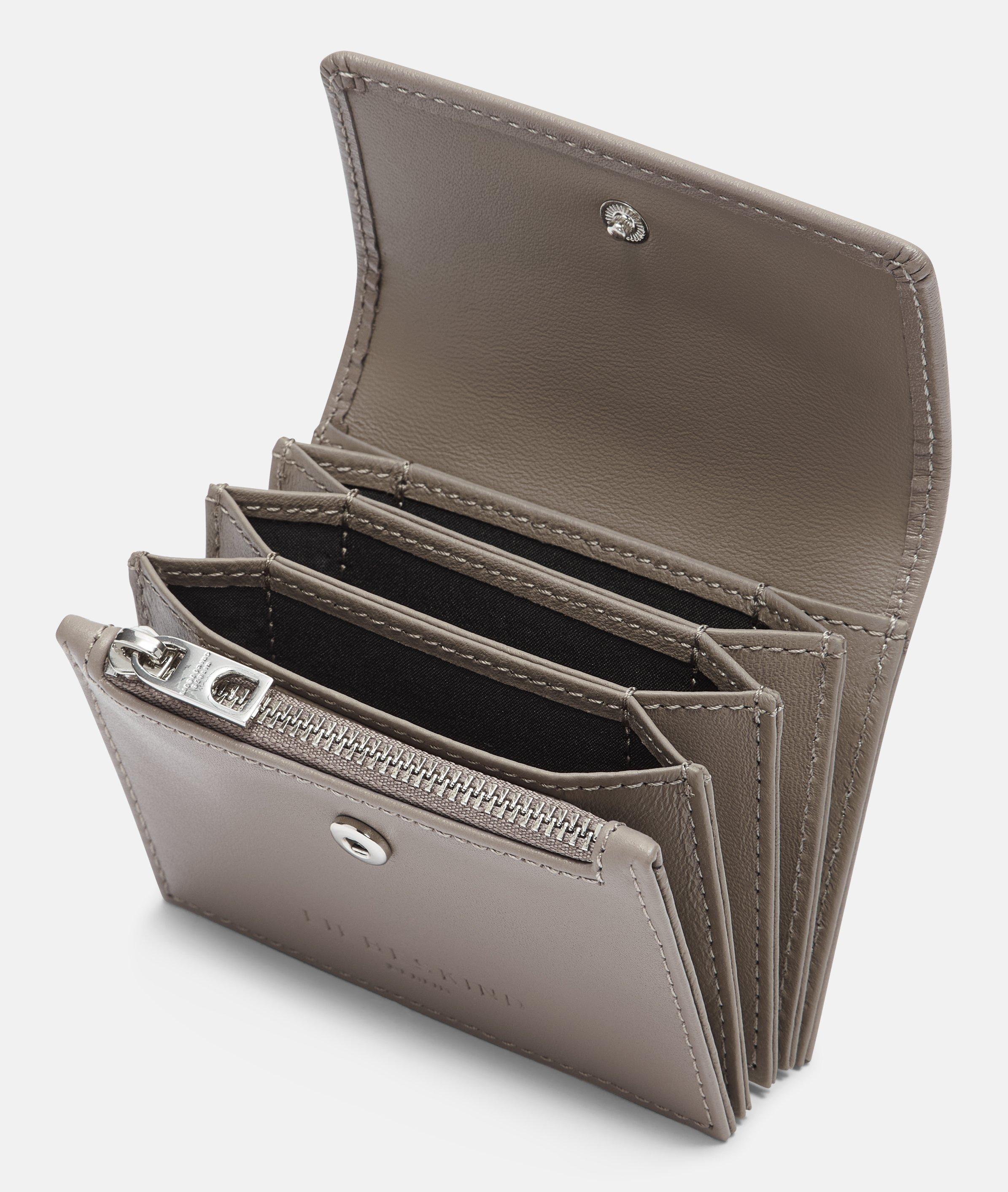 Akkordeon in grijs, bruin, crème, beige, rood, zwart & blauw