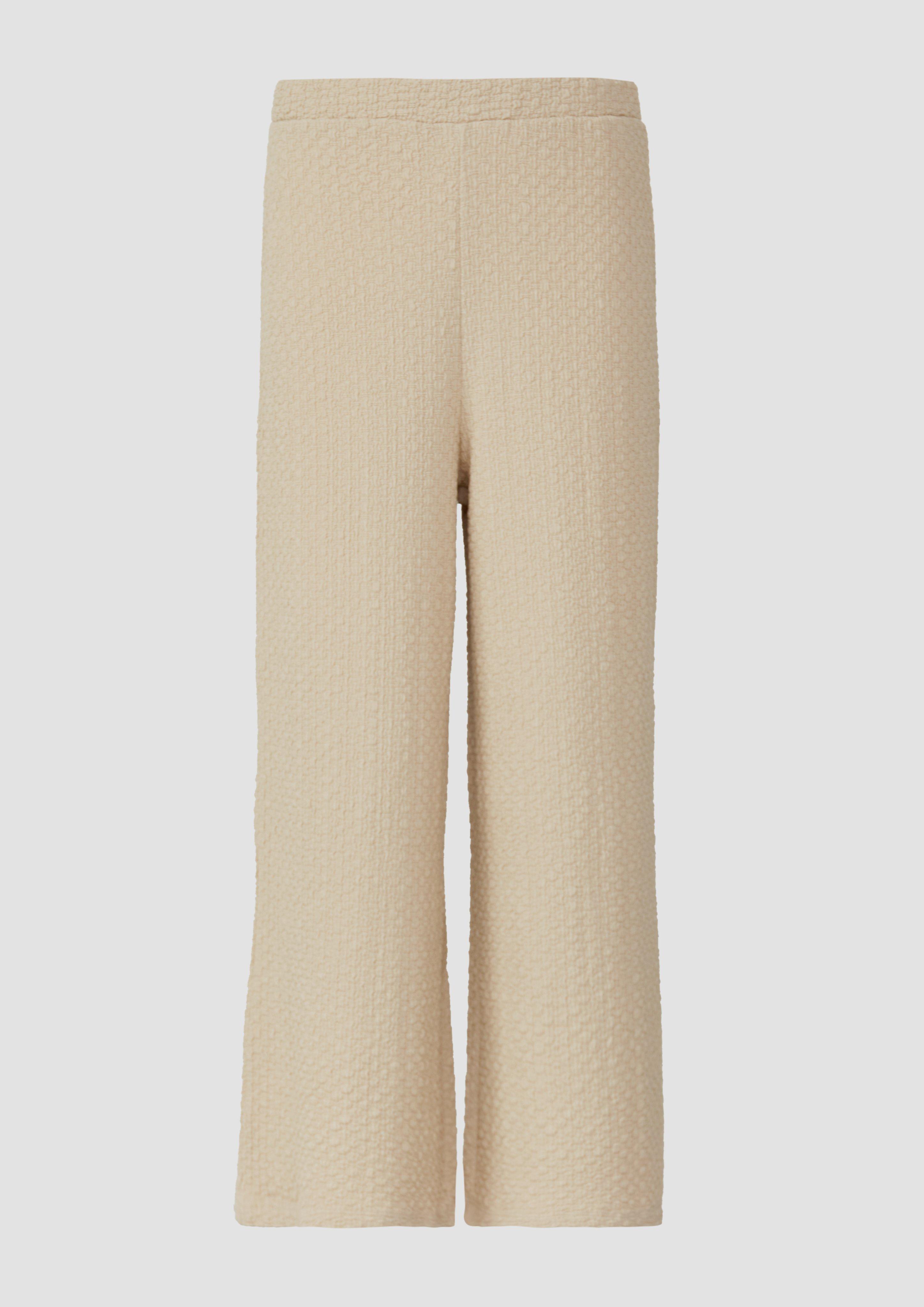Thumbnail - s.Oliver - Strukturierte Culotte, Damen, Beige