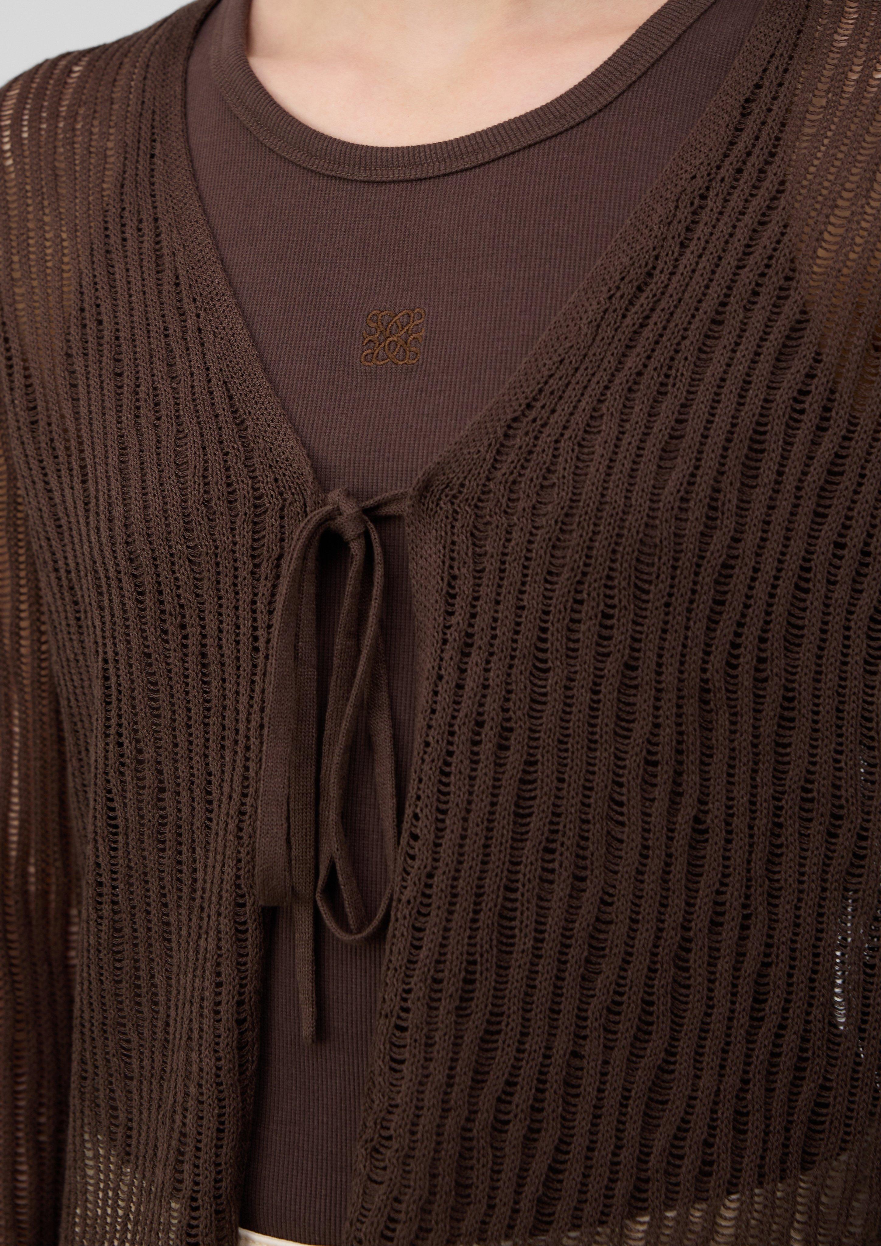 Cardigan in 8828 & 0750