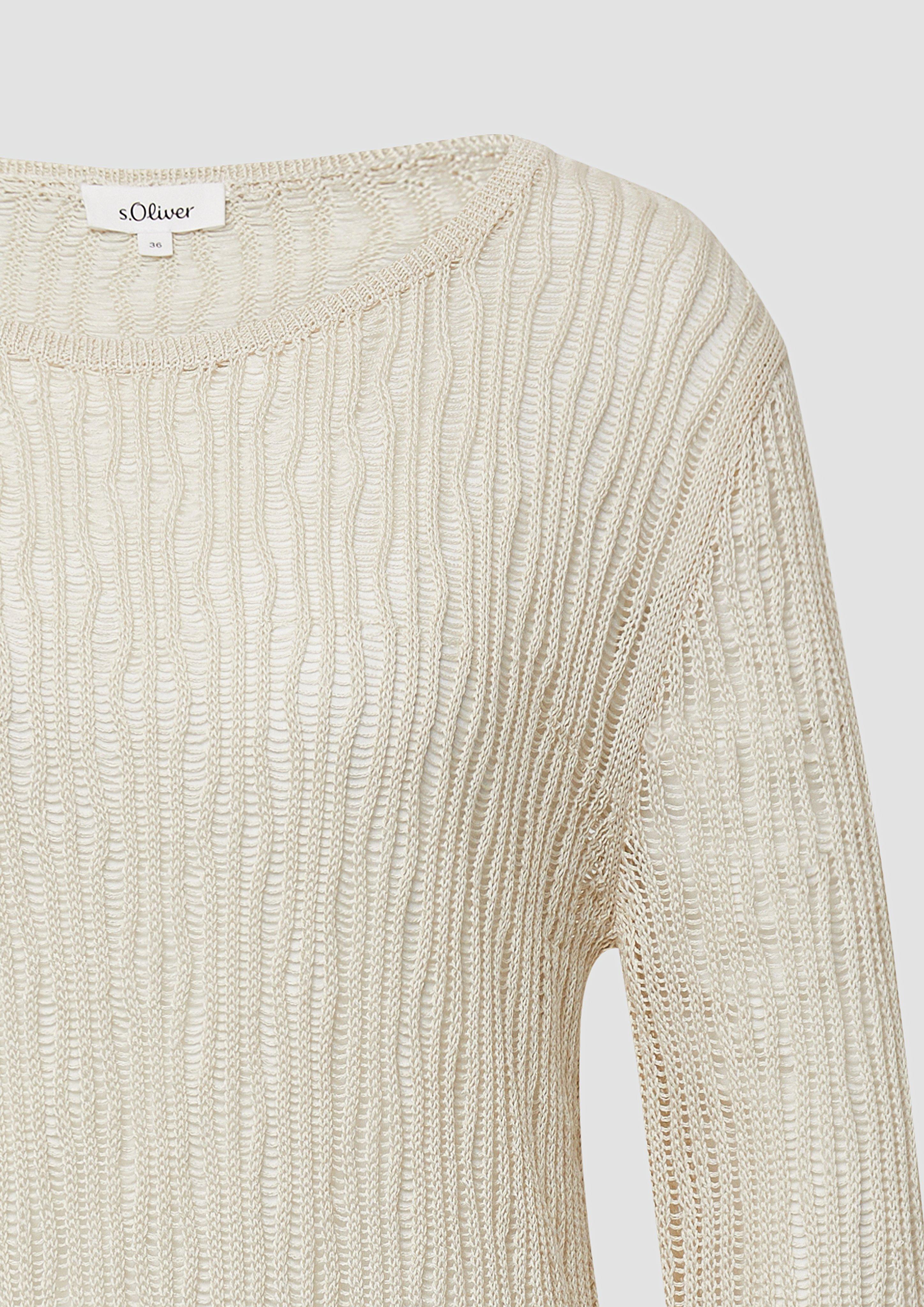 Strickpullover in 0750 & 8828