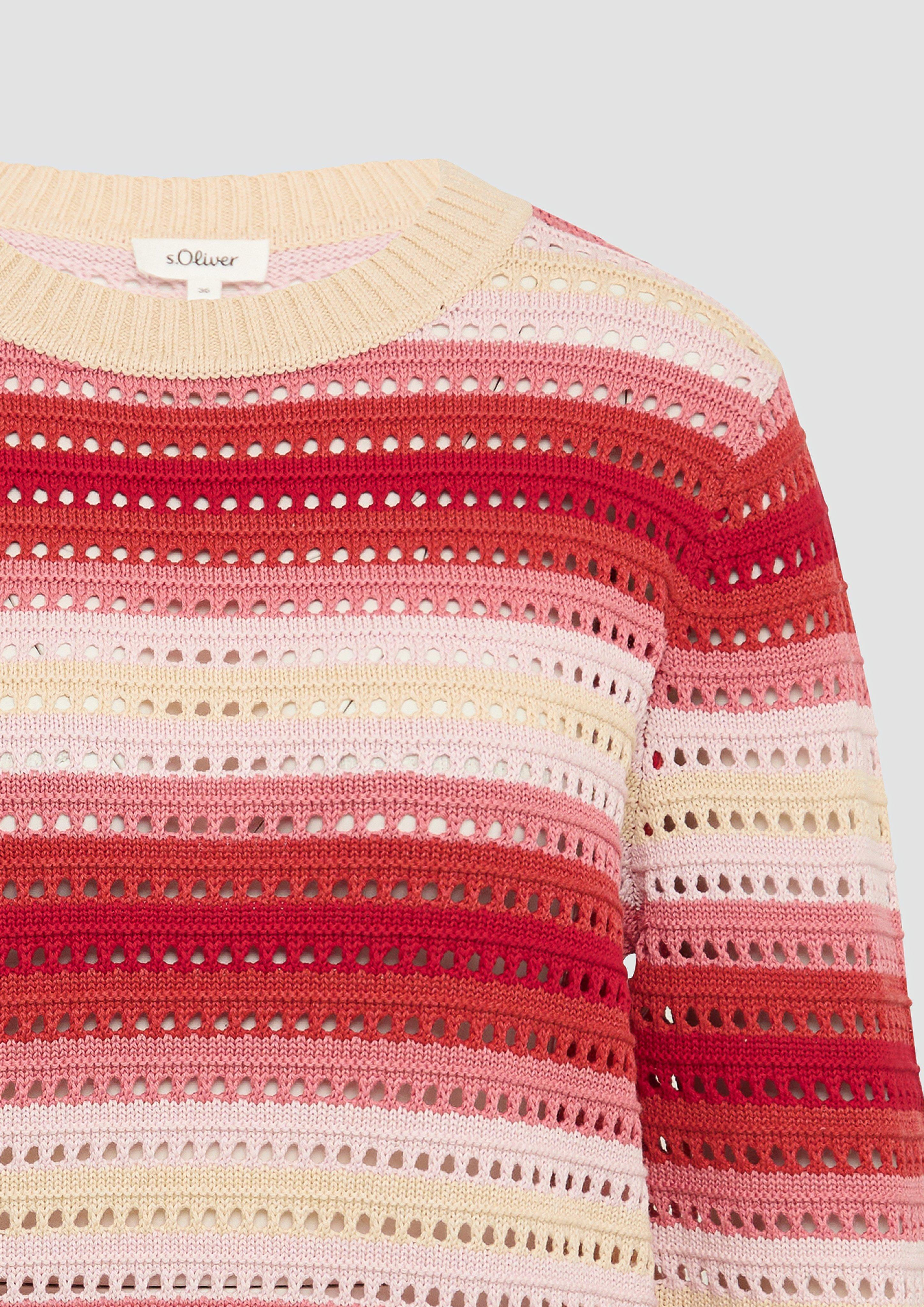 Pull en tricot in 41G8 & 55G8