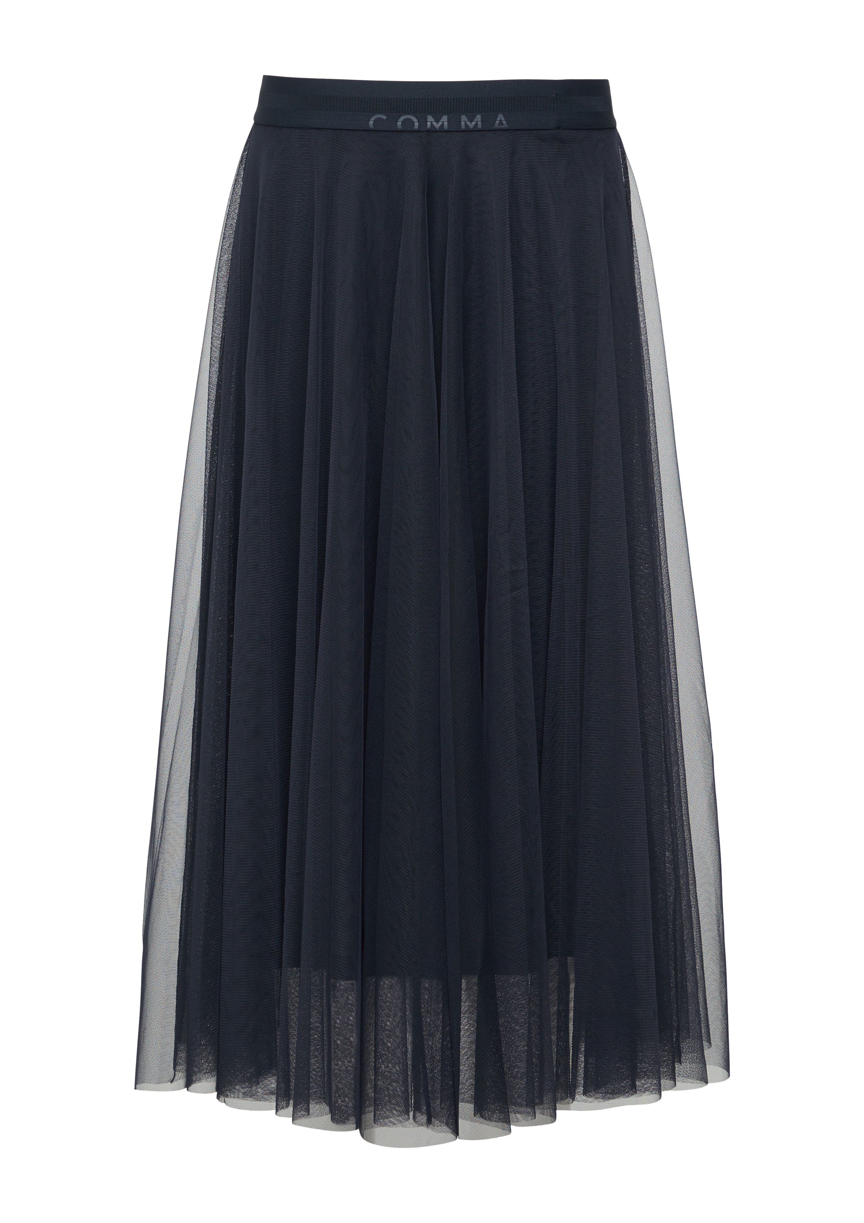 TULLE SHAGGY KNIT SKIRT 試着のみ ブラック 2165924.5976_flatfs