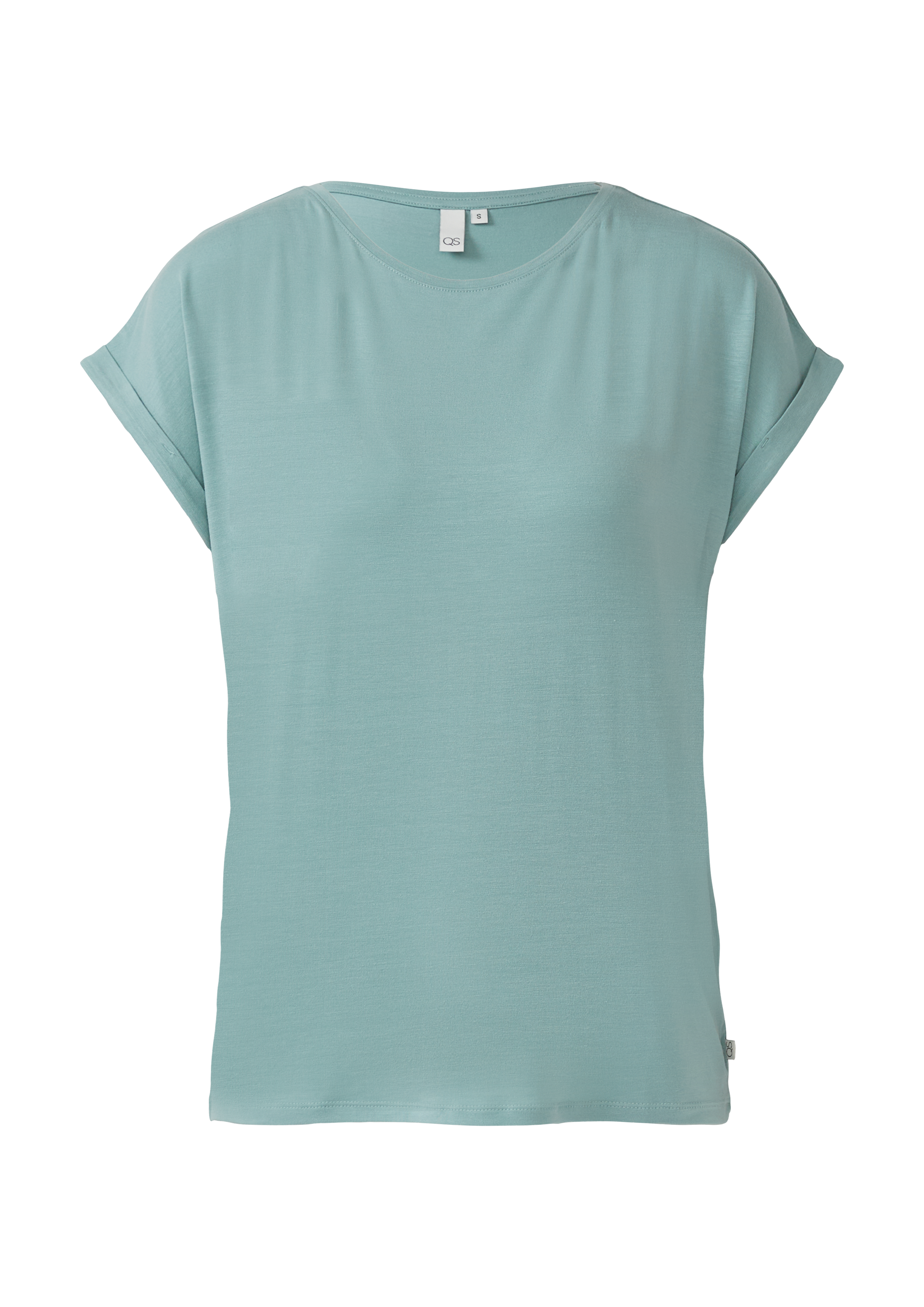 Qs T-Shirt Aus Lyocellmix