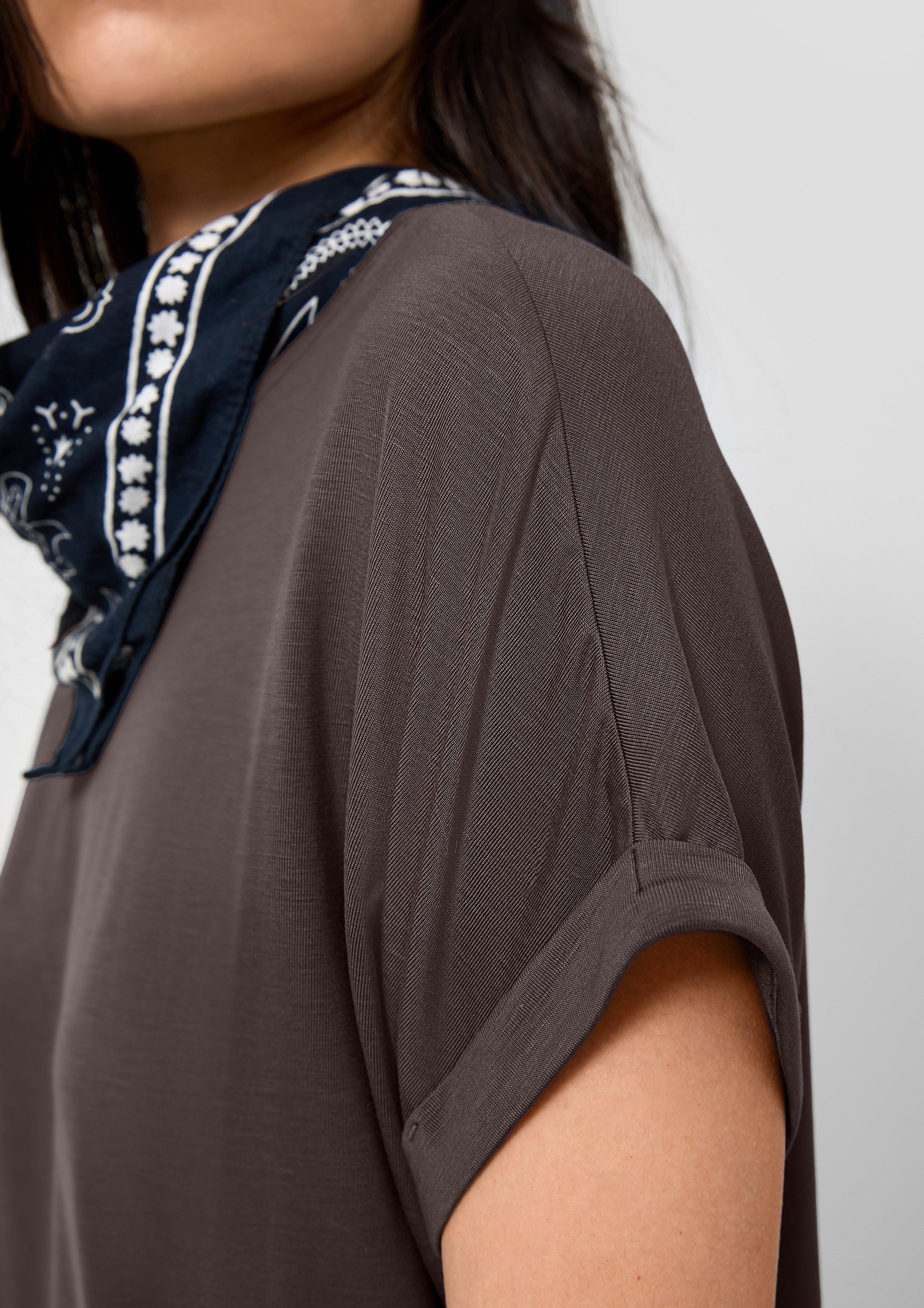 Femmes T-shirt en brun de QS