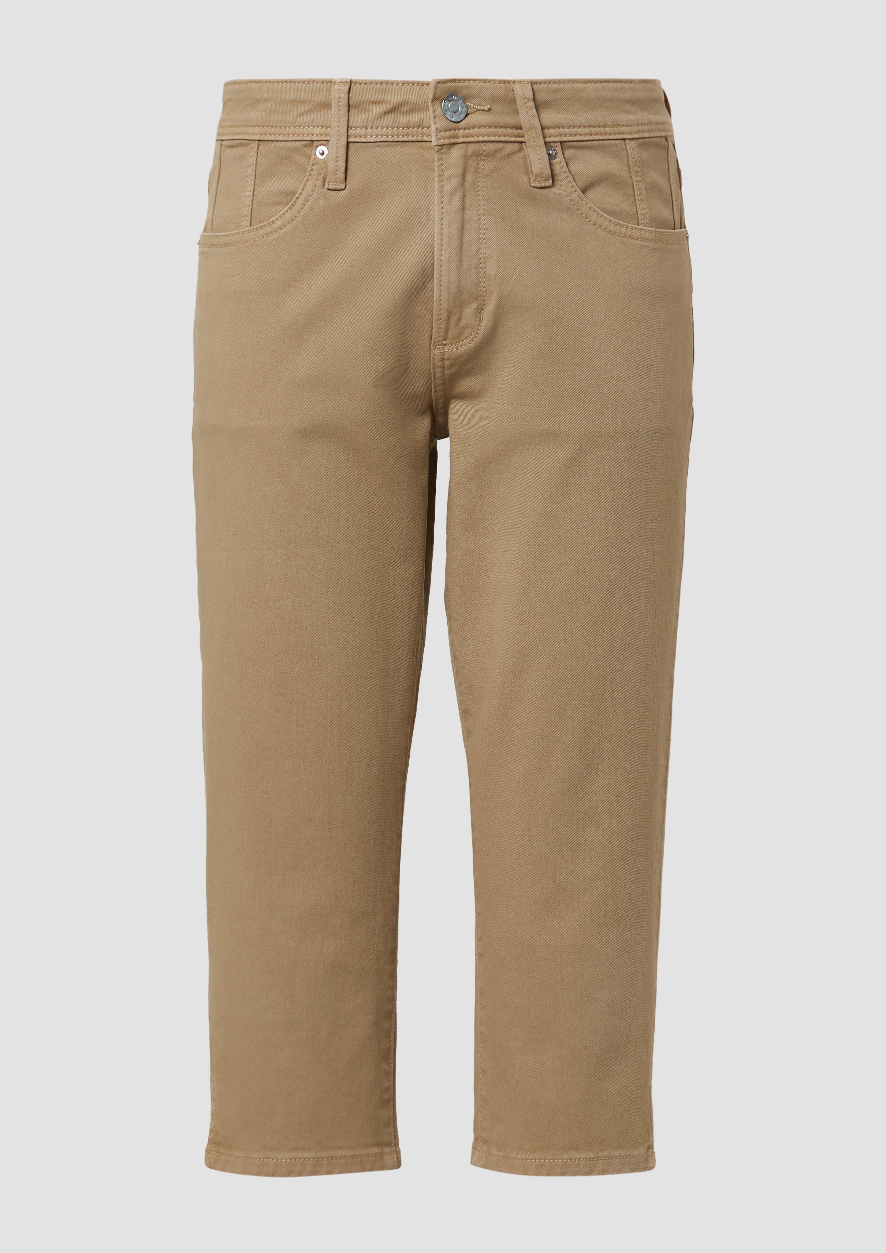 s.Oliver - Capri-Jeans Betsy / Slim Fit / Mid Rise / Slim Leg, Damen, braun
