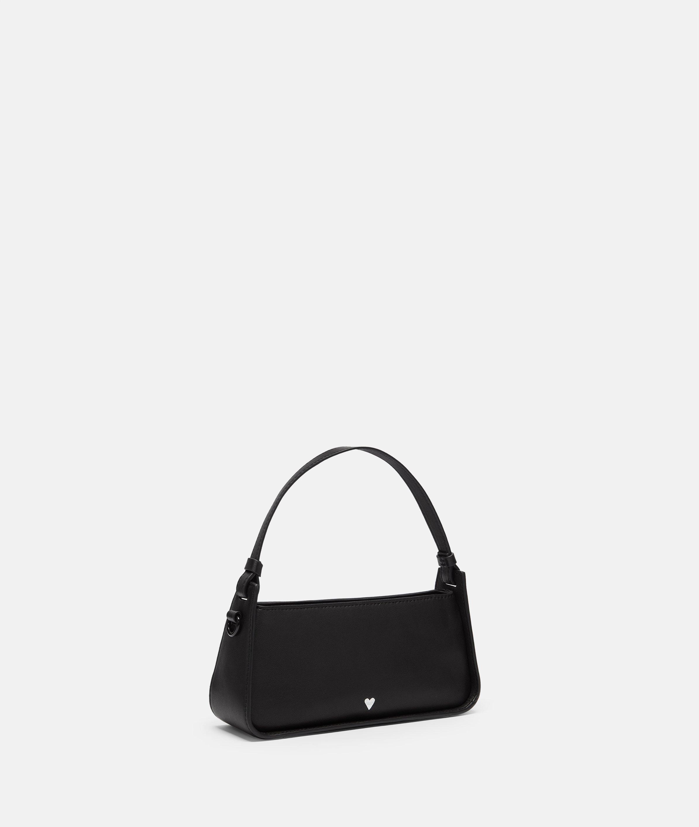 Thumbnail - Liebeskind Berlin - Kleine Schultertasche aus Leder -  schwarz