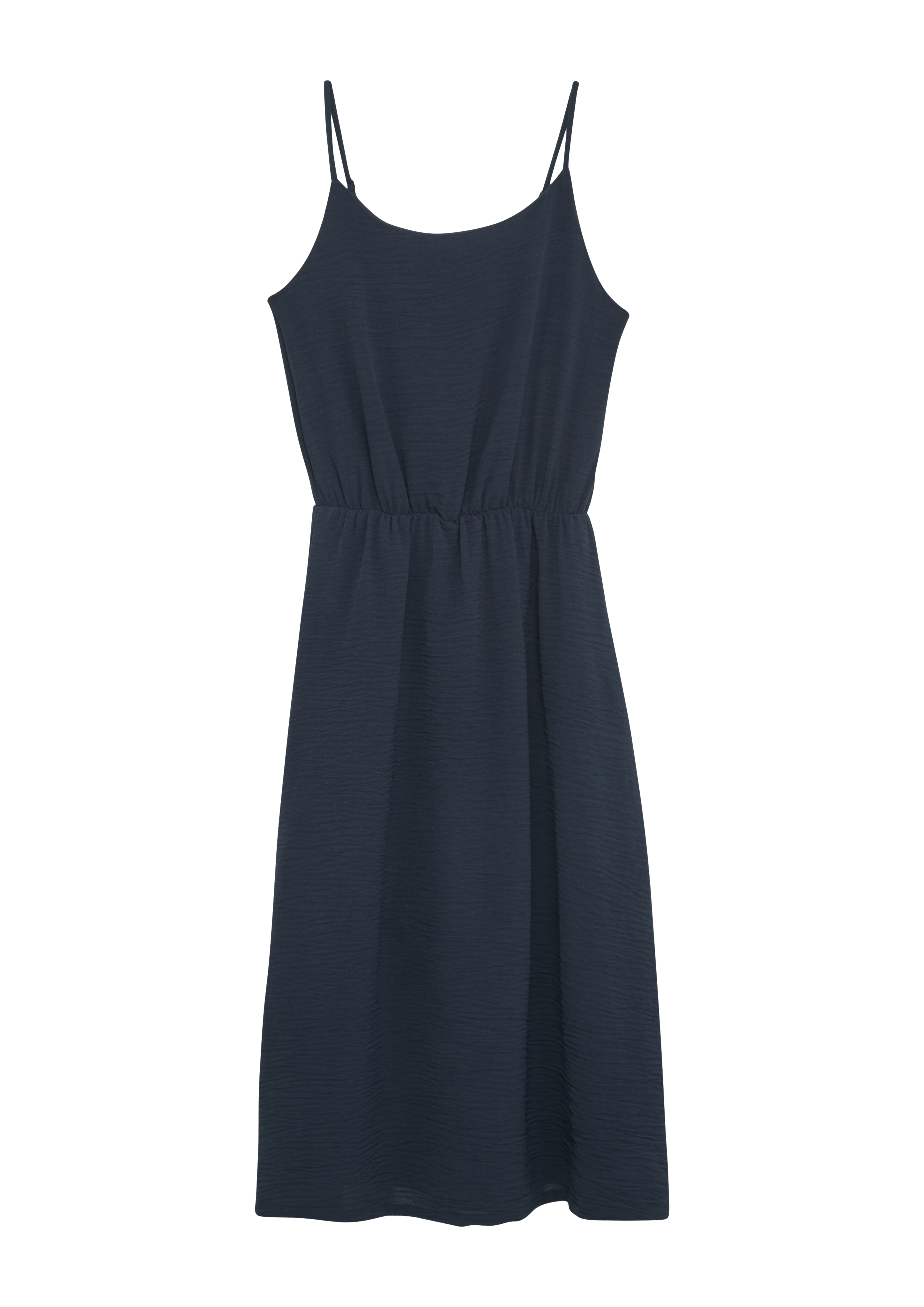 s.Oliver - Gefüttertes Crêpe-Kleid mit Spaghettiträgern, Mädchen, blau