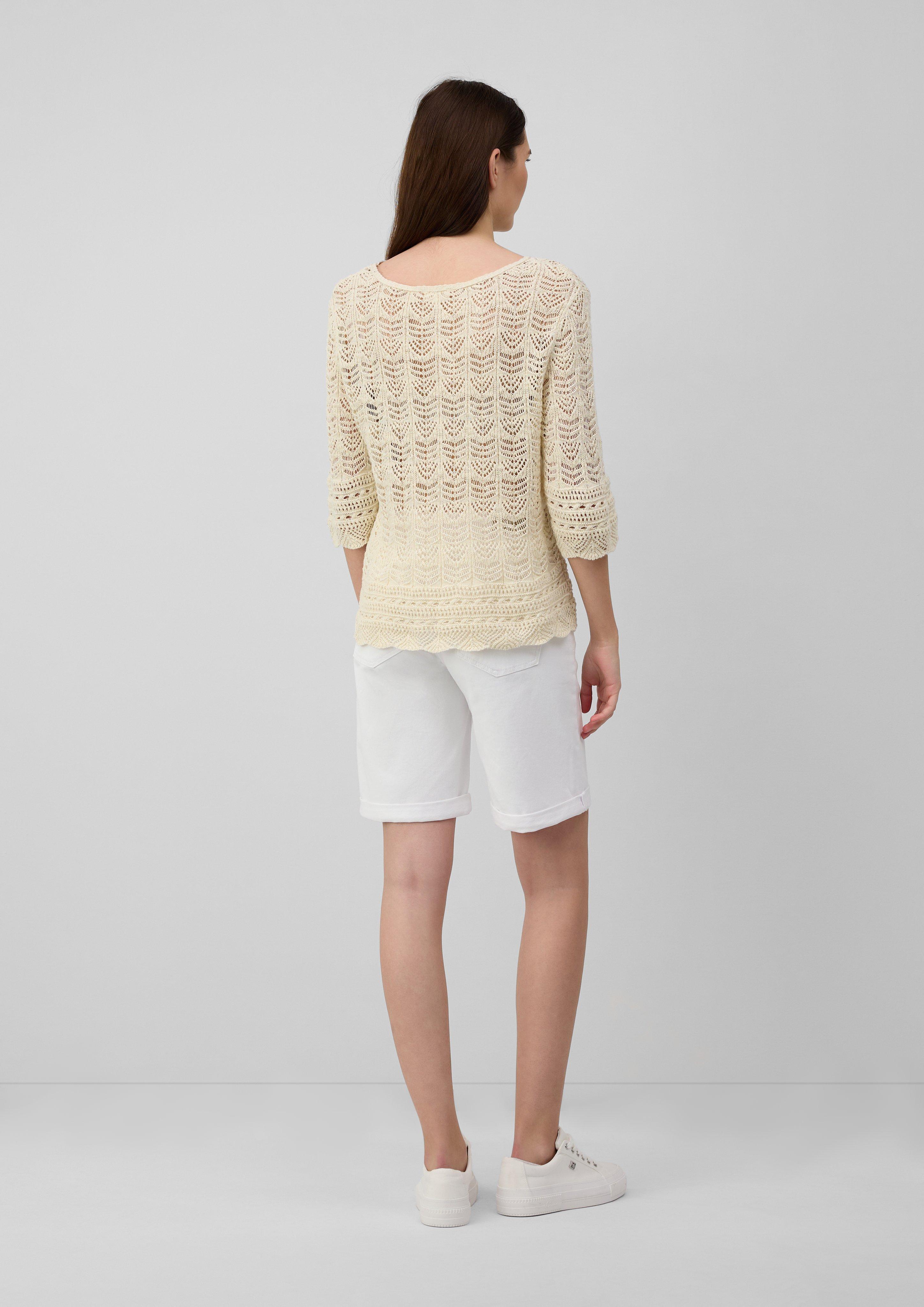 Chiffon Lace Openwork Print Off Shoulder Long Sleeve Tops Chiffon Lace Openwork Print Off Shoulder Long Sleeve Tops