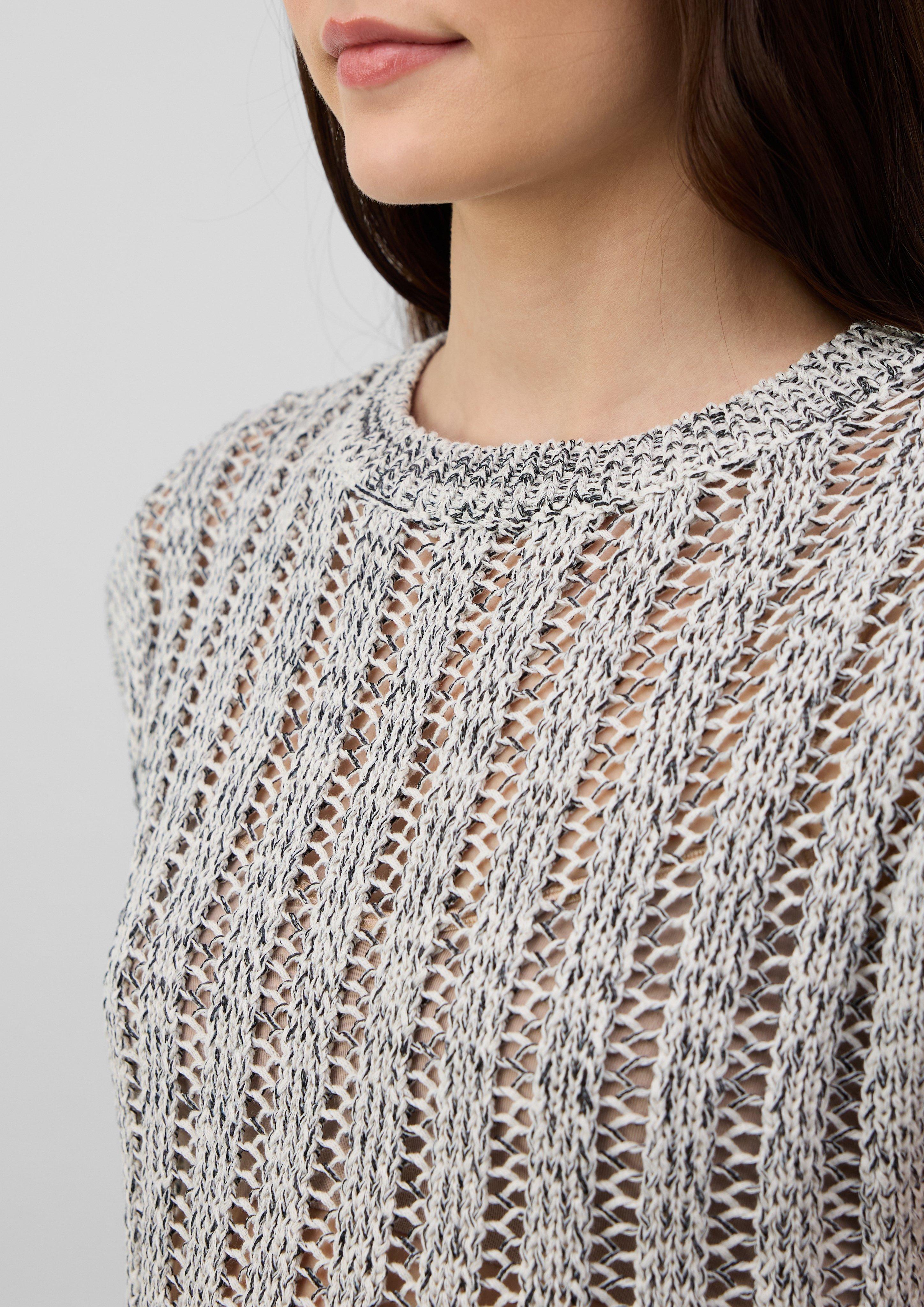 Pleteni brezrokavnik in 02X3