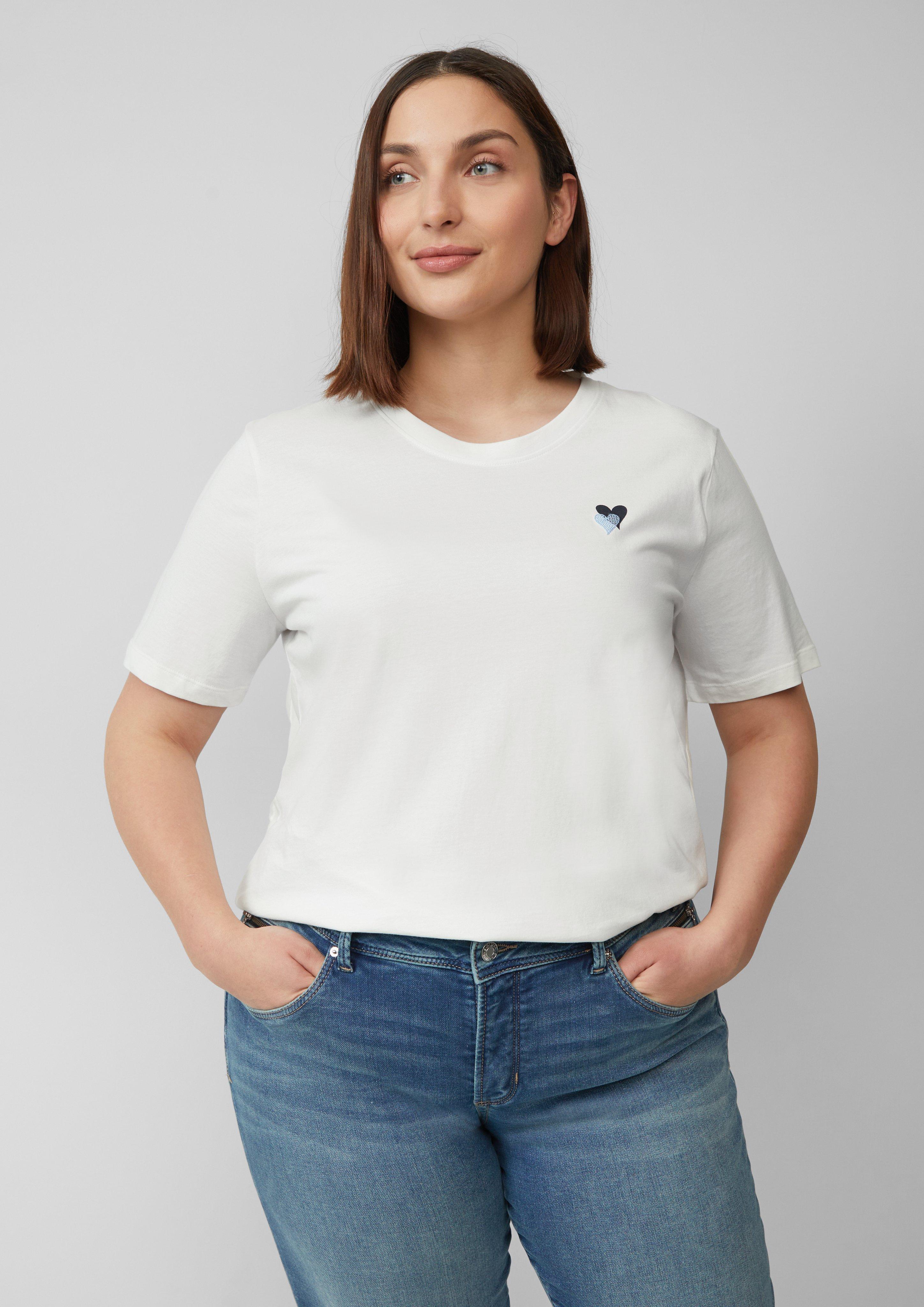 T-shirt in 02D0 &amp; 55D0