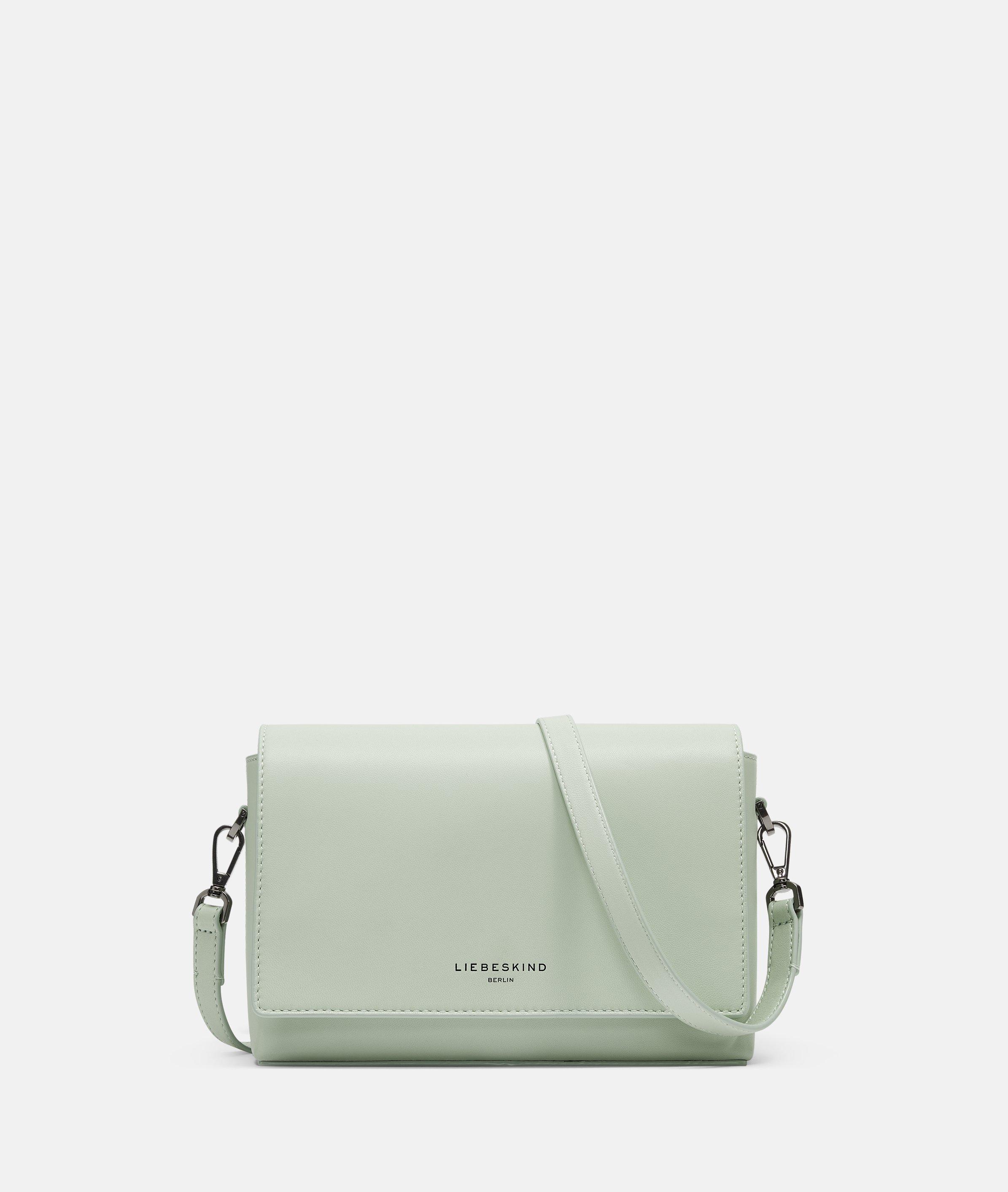 Liebeskind Berlin - Mittelgroße Crossbody Bag aus Schafsleder -  türkis