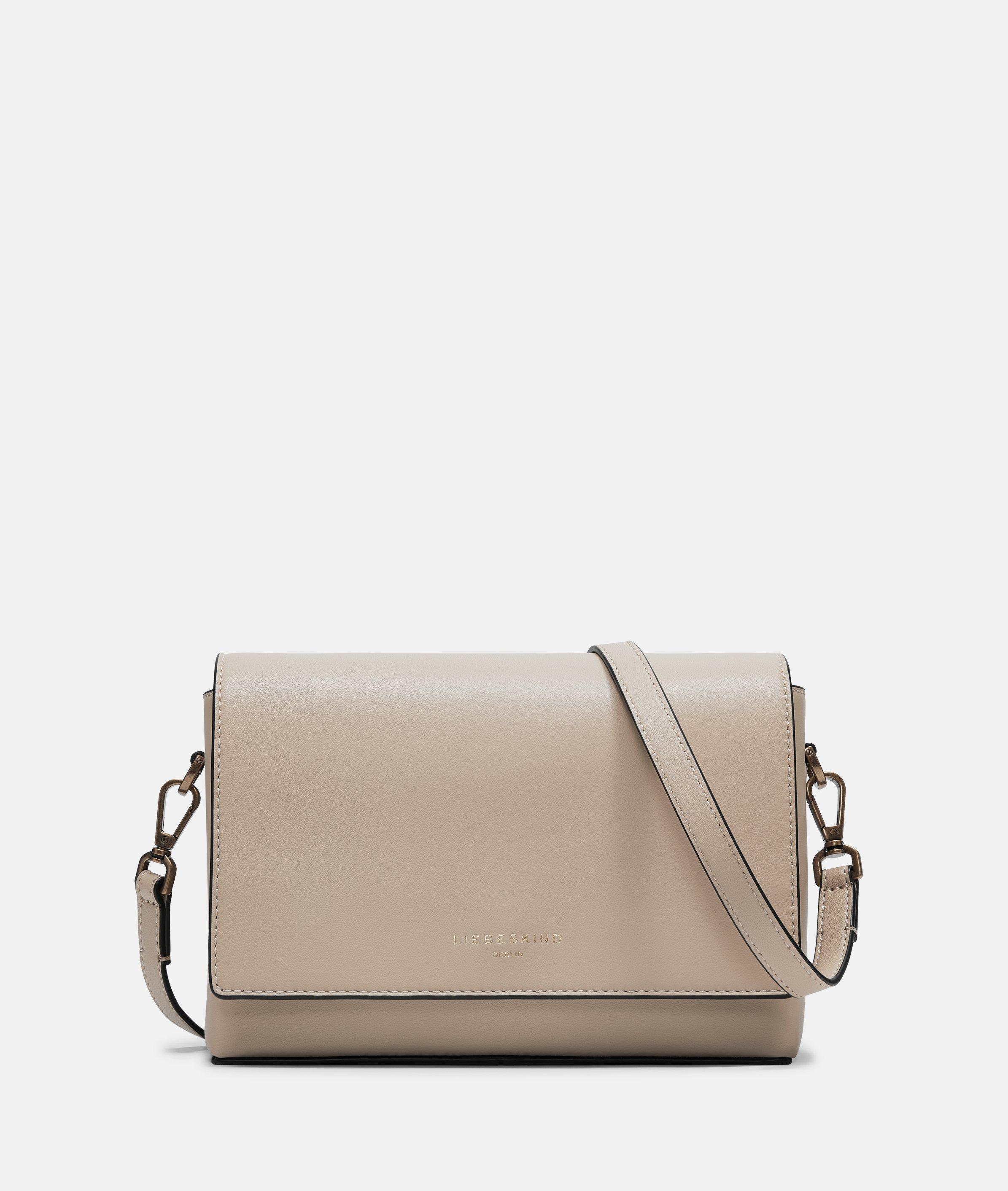 Liebeskind Berlin - Mittelgroße Crossbody Bag aus Schafsleder -  braun