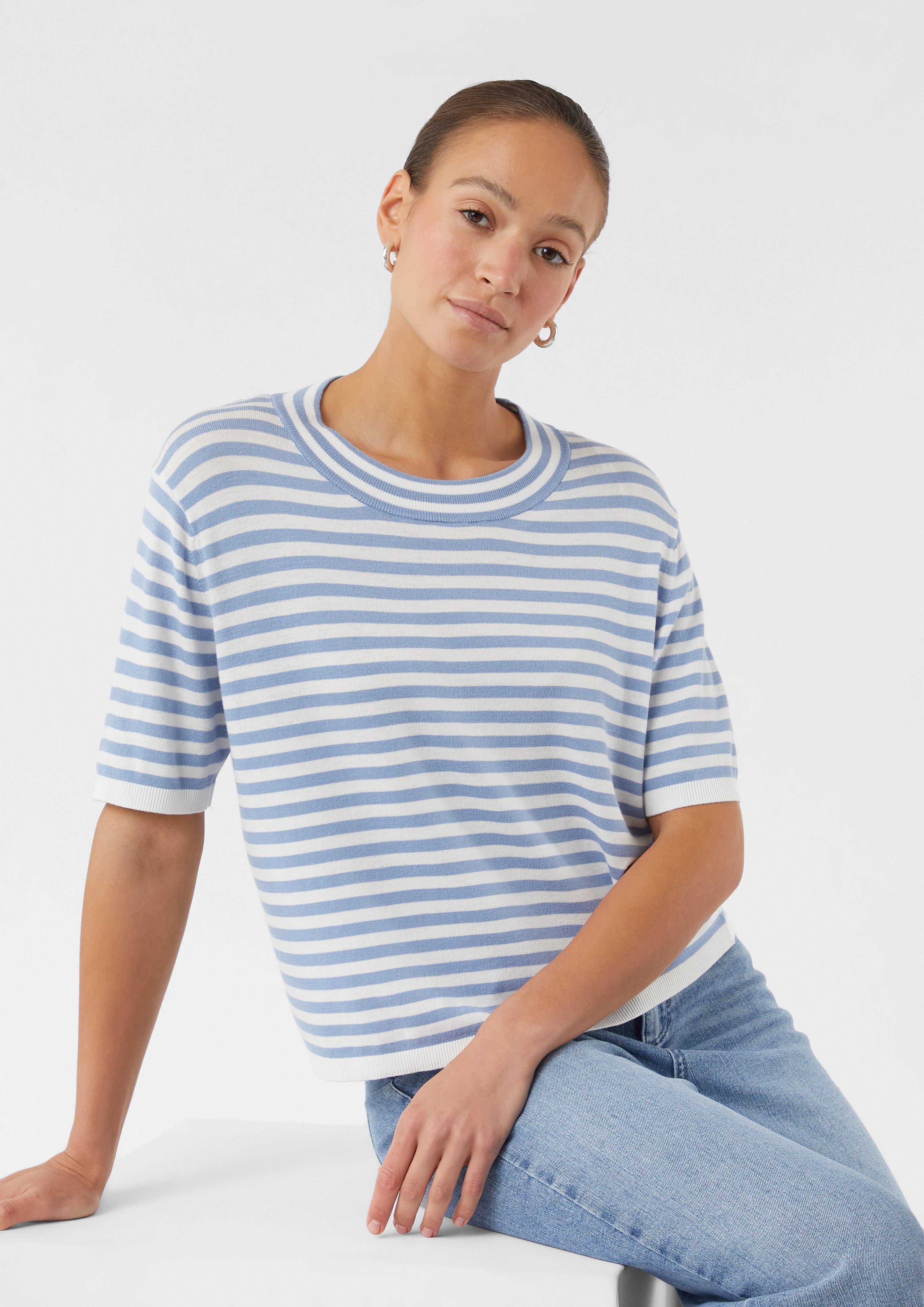 Strickpullover in 53G6 & 25G6