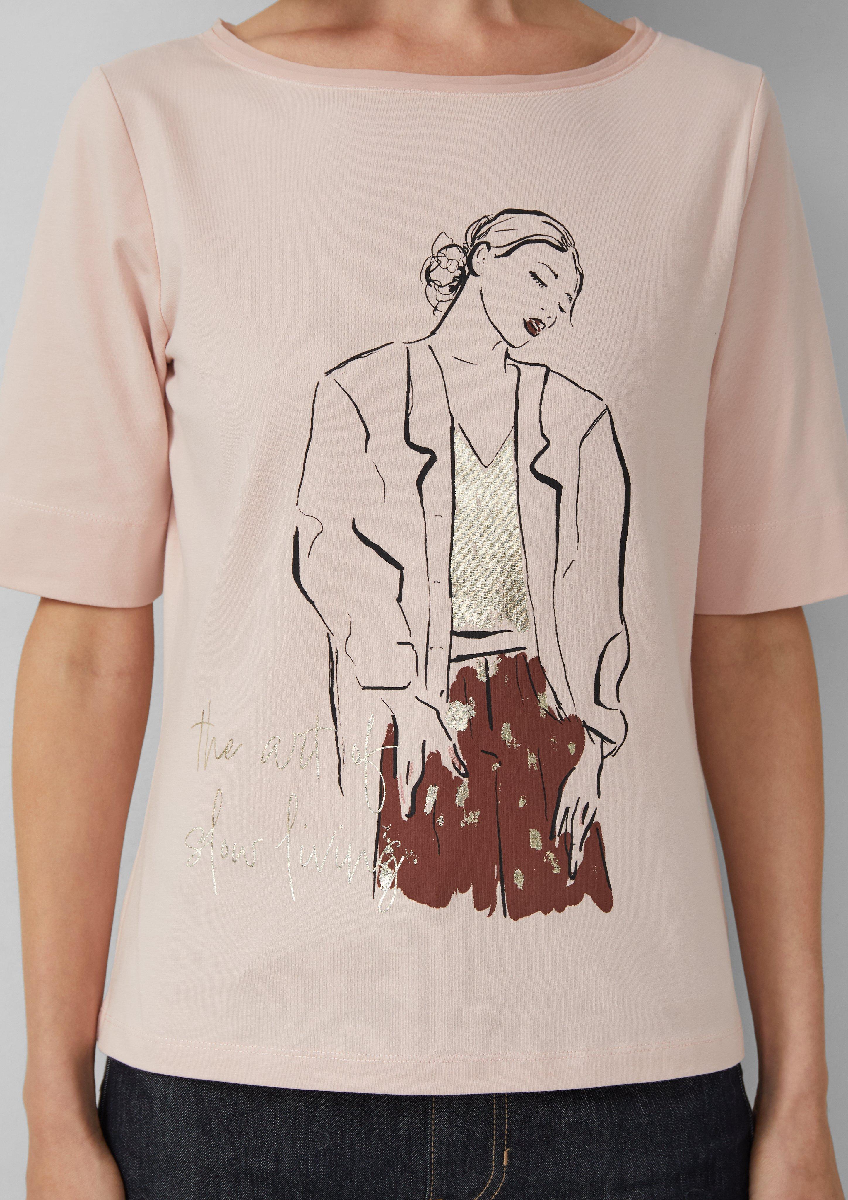 T-shirt in 44D3 & 02D1